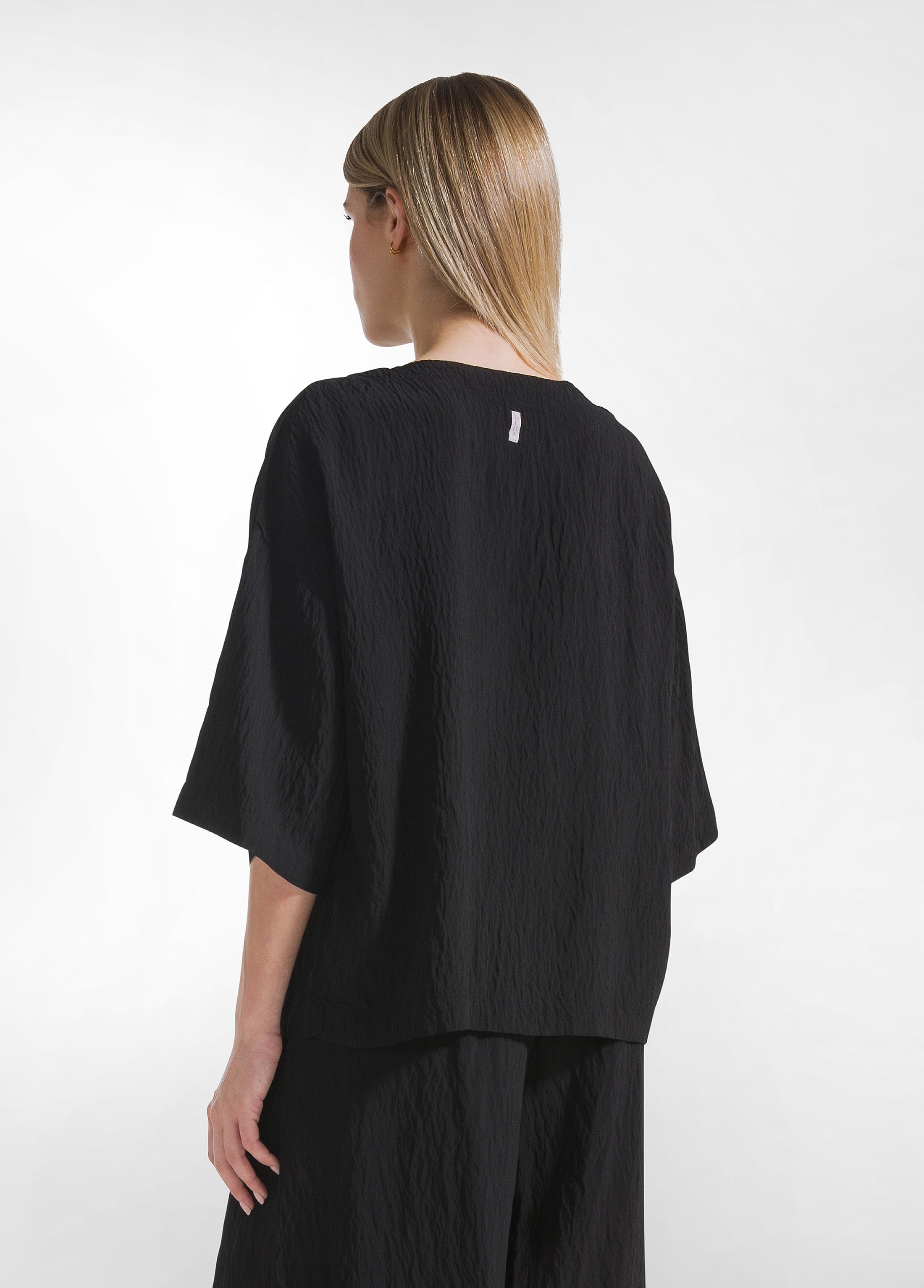 deha-completo-t-shirt-ampia-e-pantaloni-larghi-in-viscosa-effetto-stropicciato-n image 3
