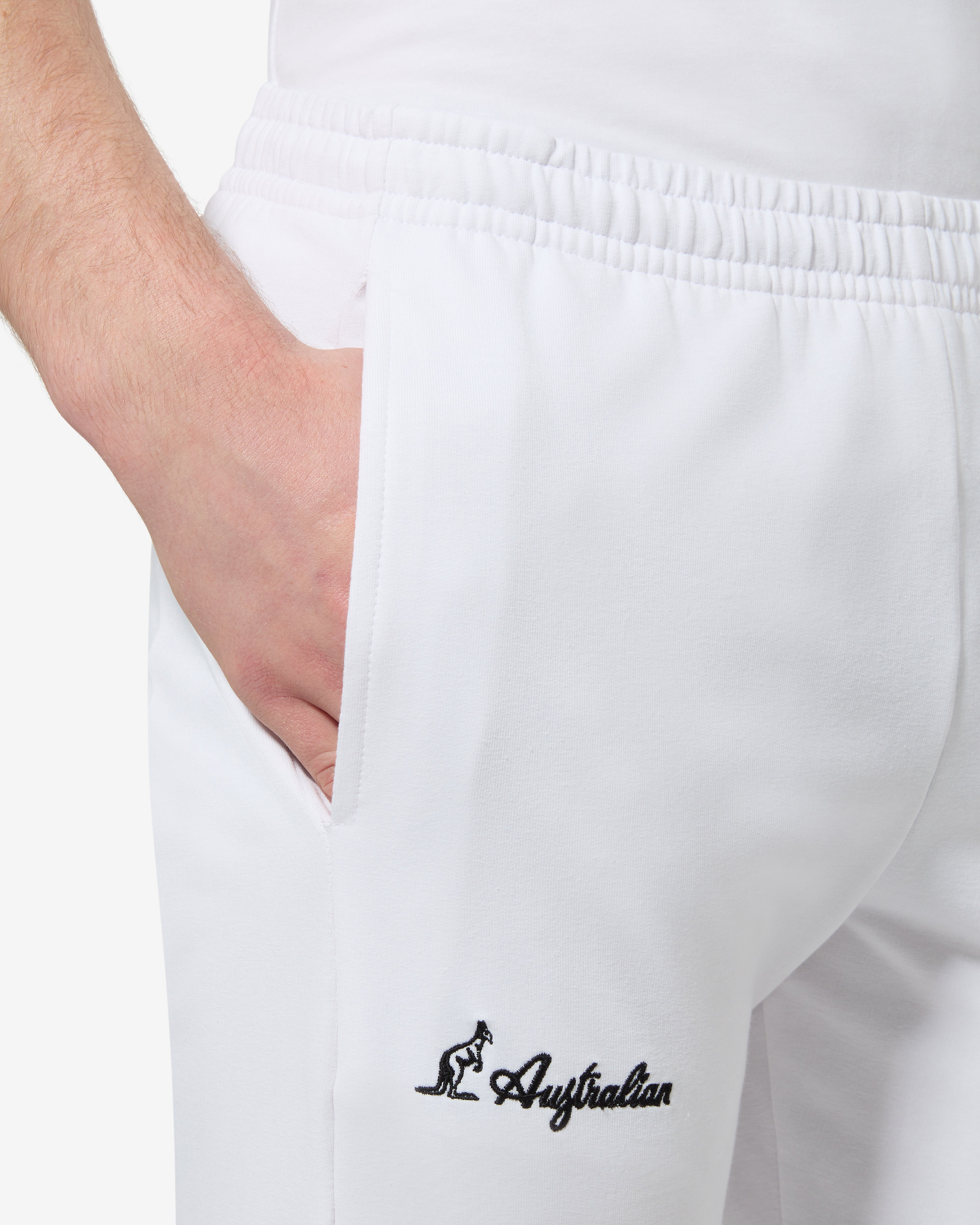 australian-vinyl-track-pant-pantalone-felpa-bianco image 4