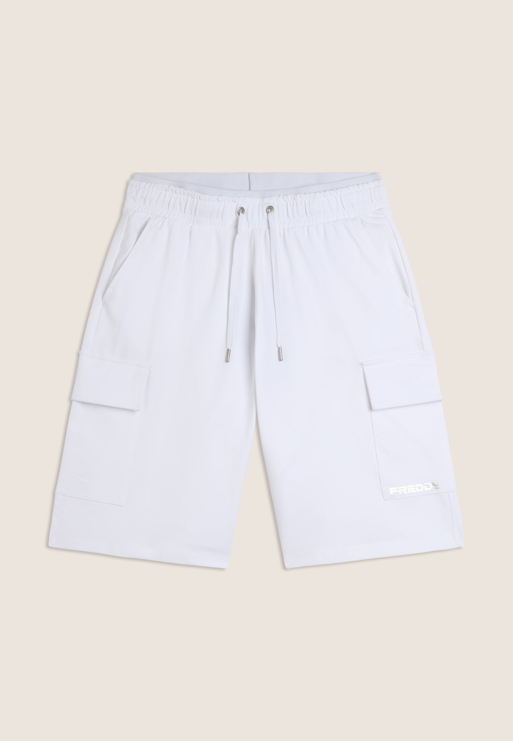 freddy-pantaloncini-corti-wide-leg-in-jersey-con-tasche-laterali image 5