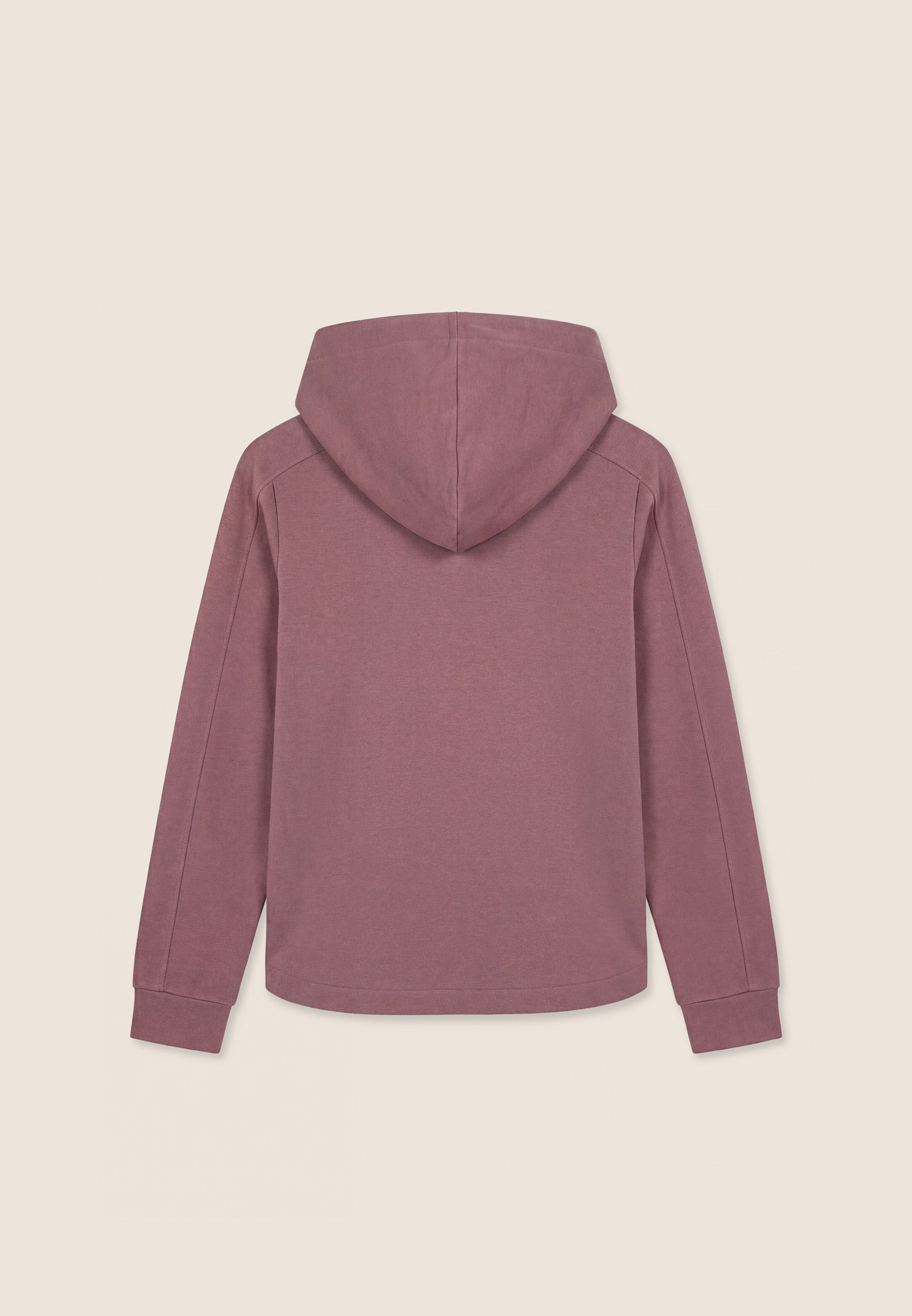 freddy-felpa-donna-regular-con-cappuccio-e-zip-fondo-asimmetrico image 2
