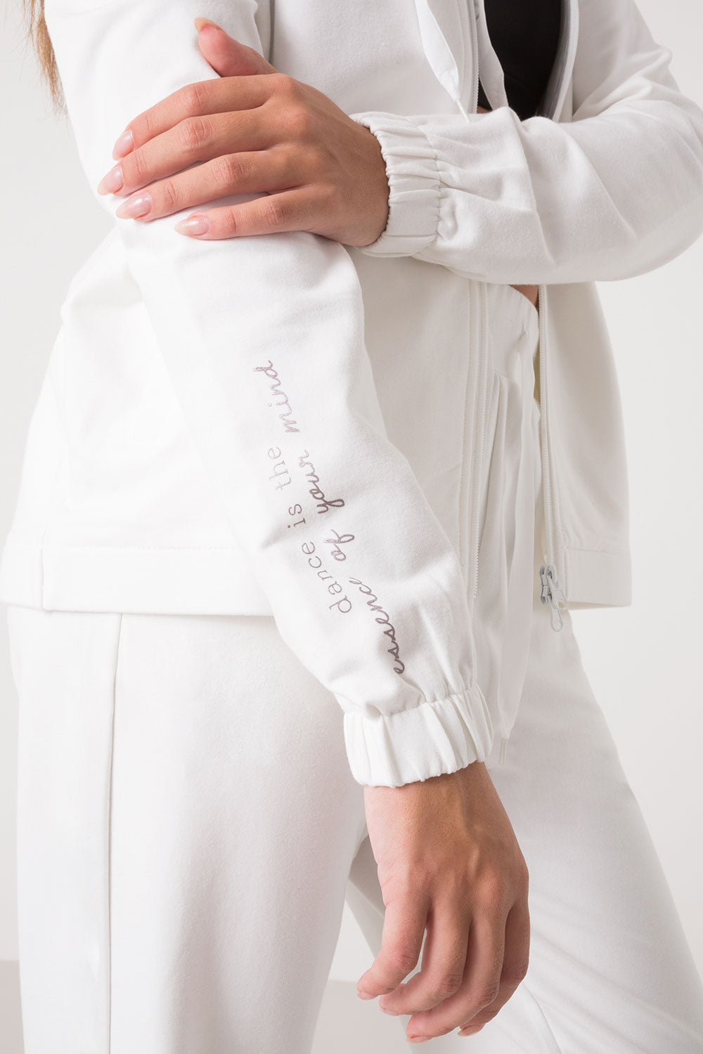 dimensione-danza-giacca-full-zip-collo-alto-non-garzata-donna image 4