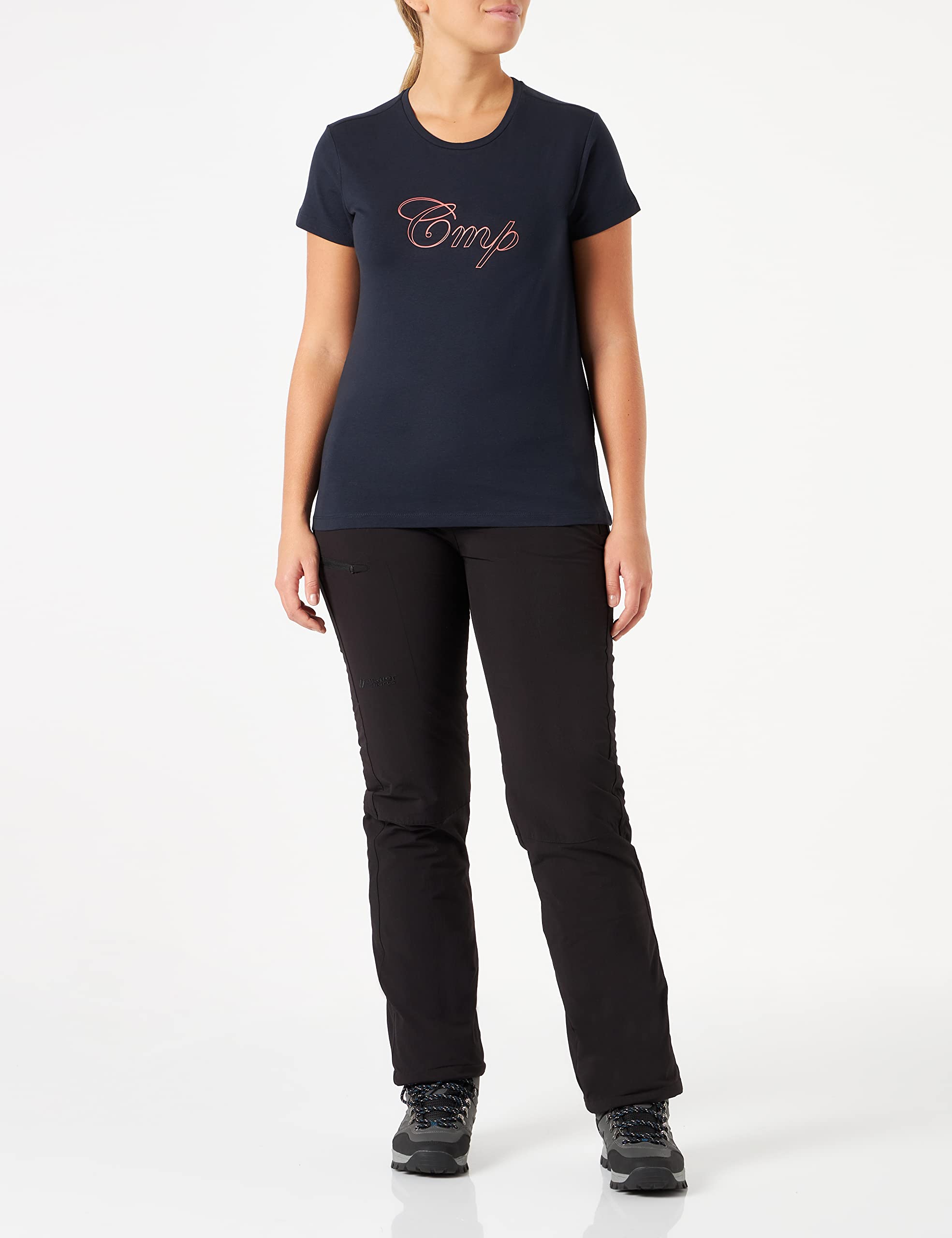 cmp-stretch-jersey-t-shirt-donna-maglietta-maniche-corte-cotone image 2