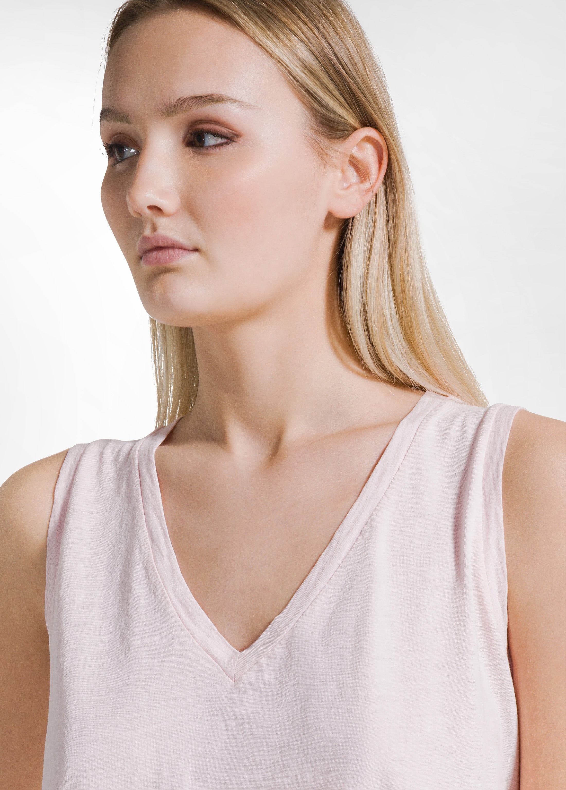 deha-top-fluido-in-jersey-fiammato-rosa-top-leisurewear-in-cotone image 3