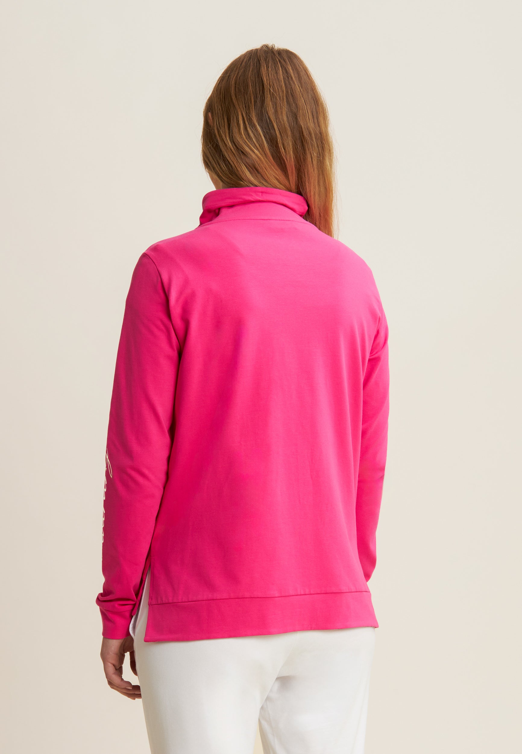 freddy-felpa-donna-zip-collo-alto-heavy-jersey-stampa-floreale image 3