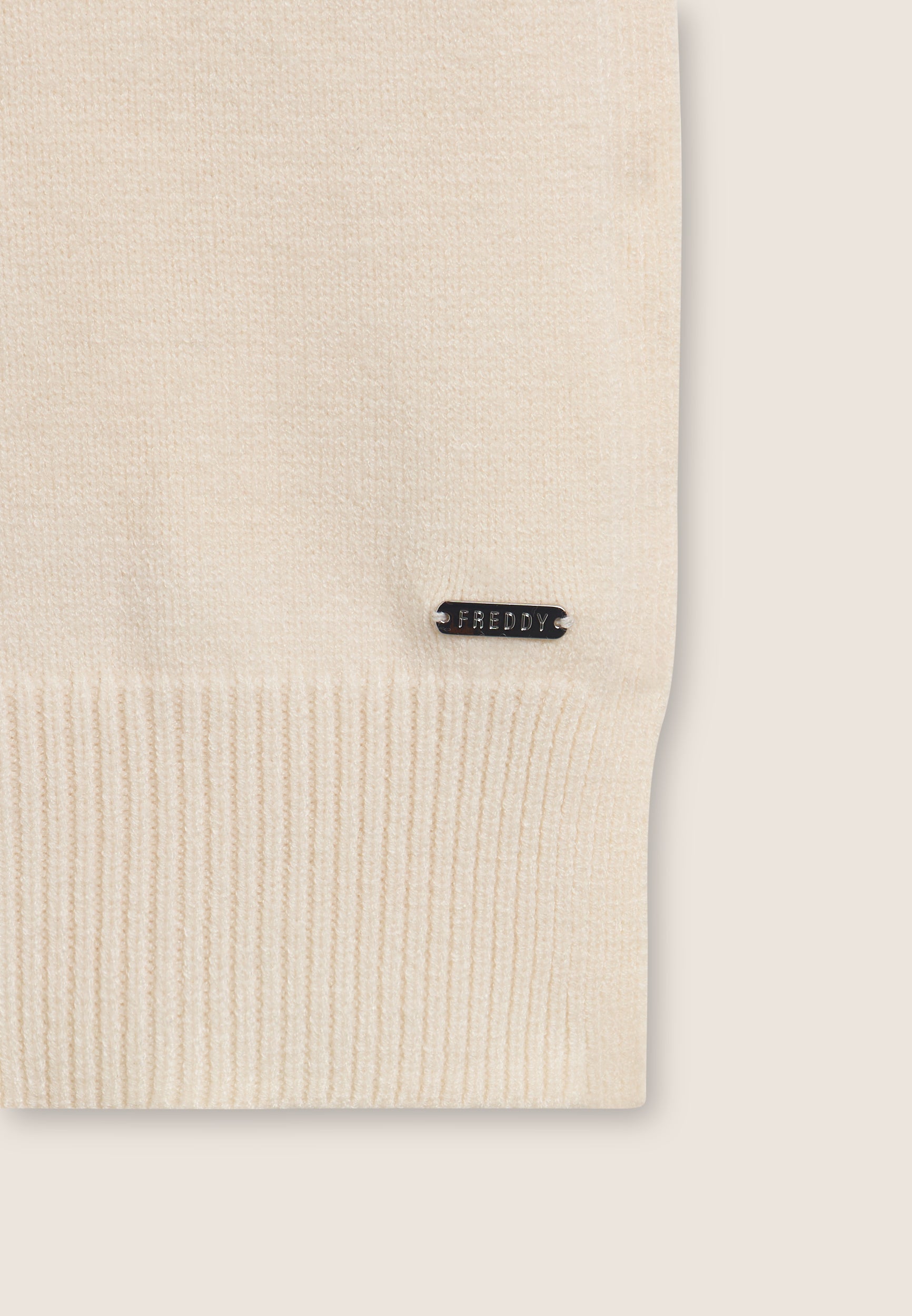 freddy-sciarpa-in-maglia-a-coste-con-logo-185-cm image 8