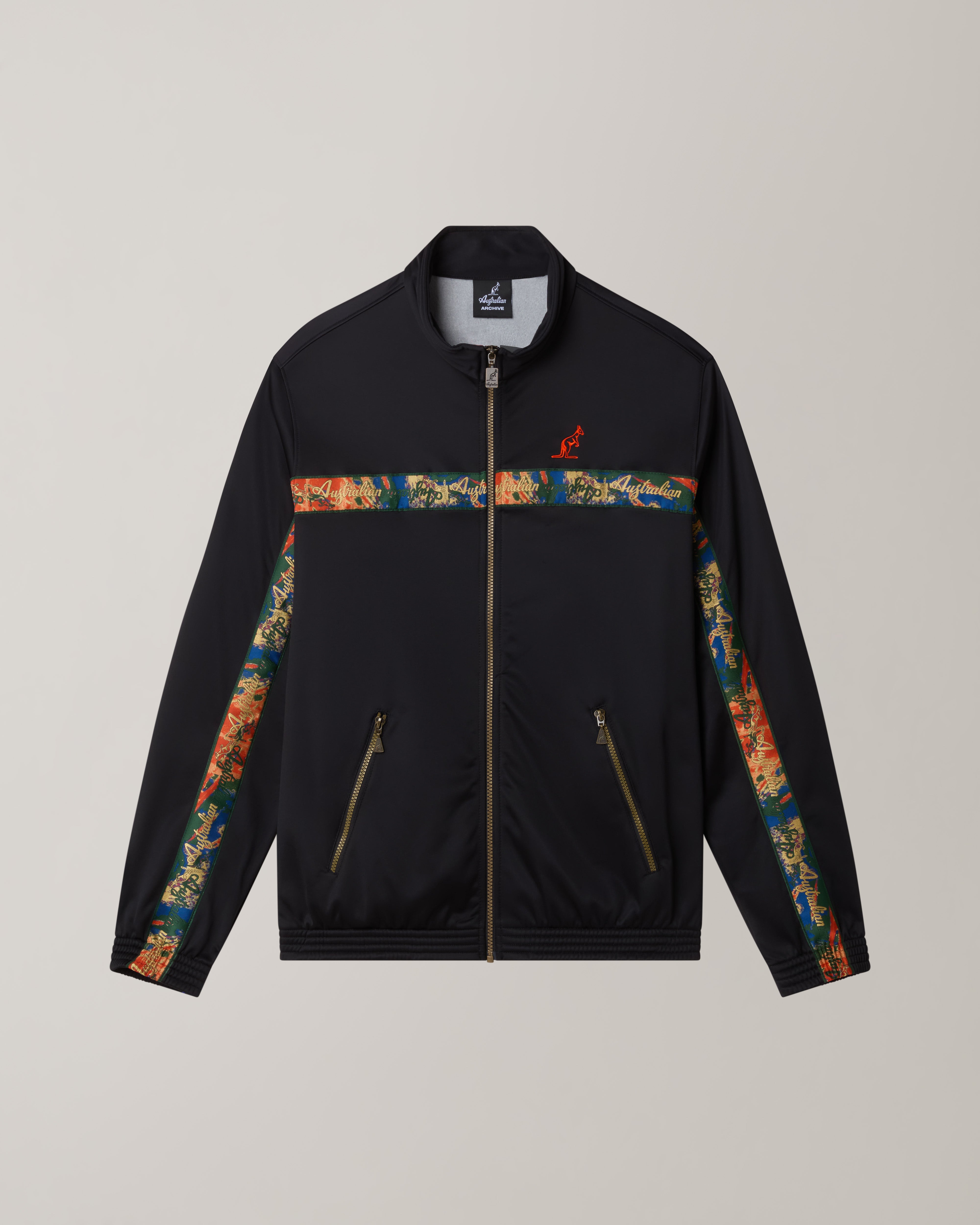 australian-nebula-tape-track-jacket-giacca-acetate-nera image 7