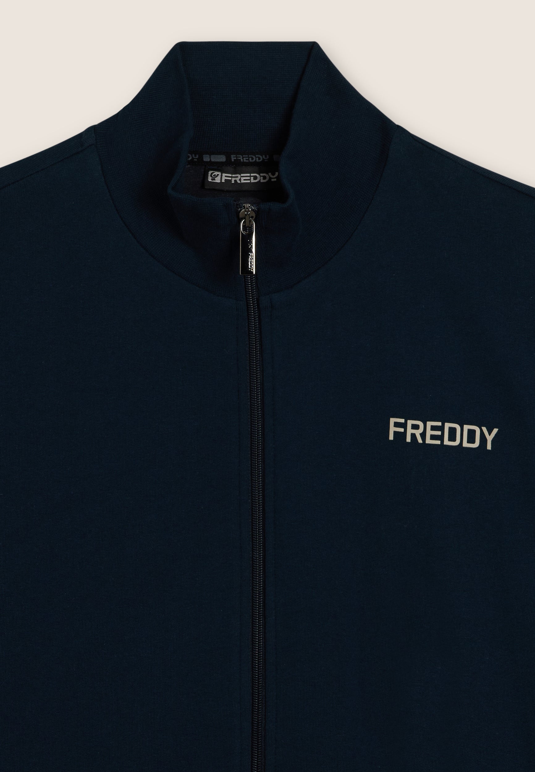freddy-felpa-uomo-con-zip-100-cotone-inserti-rigati image 7