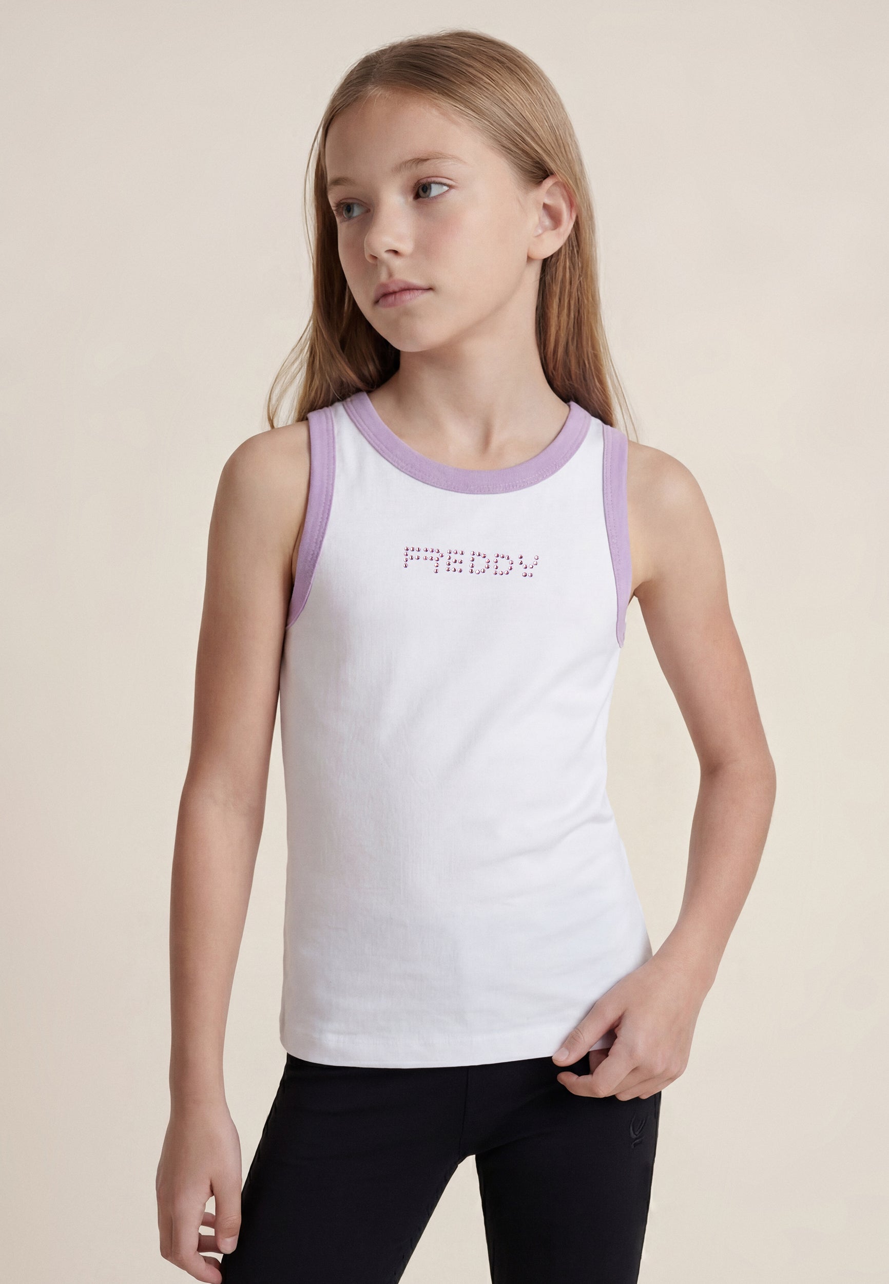 freddy-canotta-slim-con-cut-out-posteriore-e-logo-strass image 1