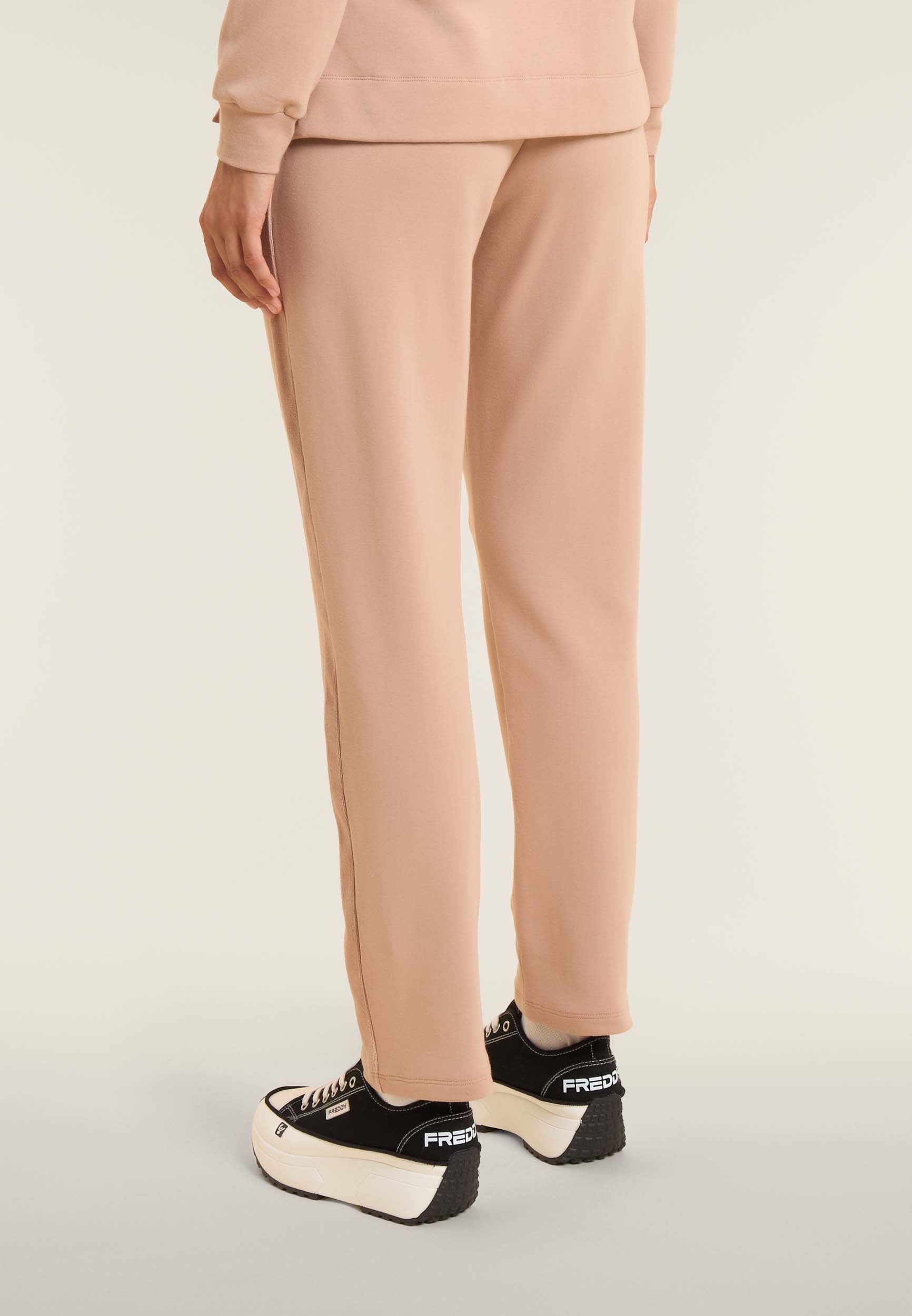 freddy-pantaloni-sportivi-donna-con-inserto-in-velluto image 3