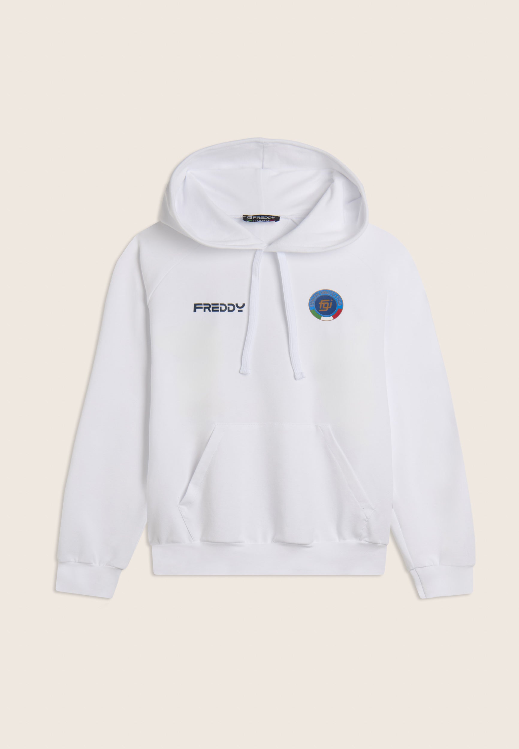 freddy-felpa-unisex-con-cappuccio-logo-fgi-grafica-tricolore image 1