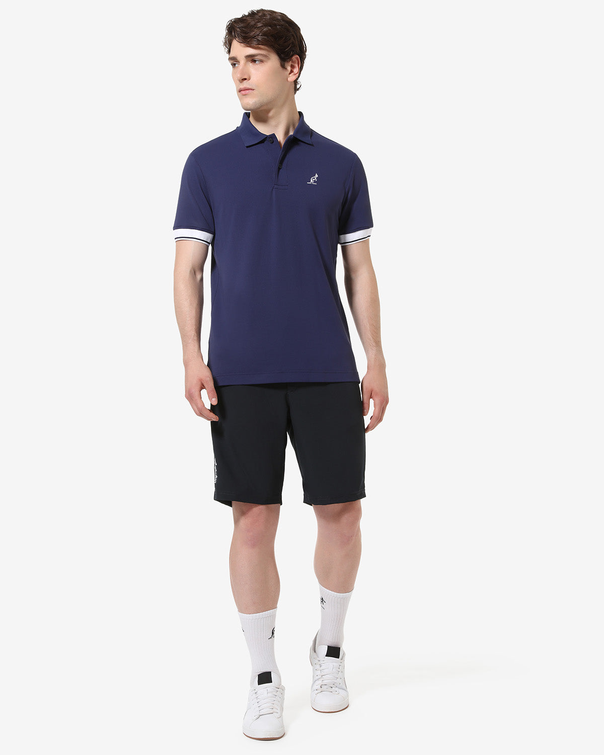 australian-icon-polo-blu-cosmo-tecnica-regular-fit image 2