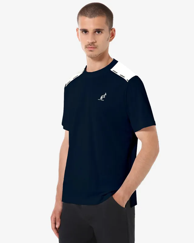 australian-tech-piquet-t-shirt-lsuts0009-blu-navy image 1
