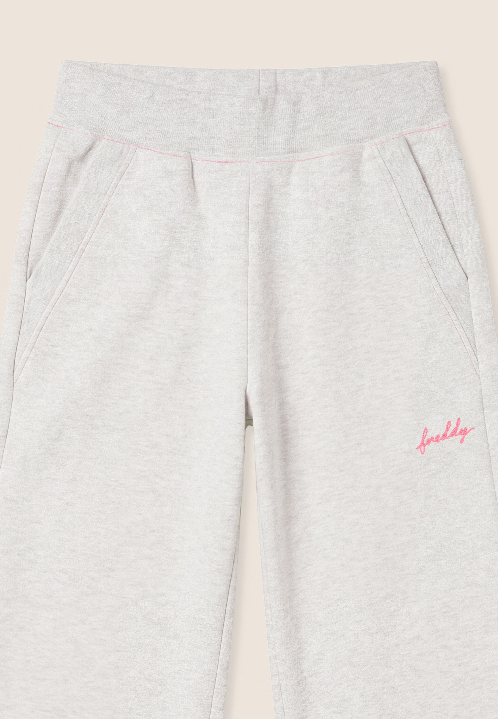 freddy-pantaloni-wide-leg-m-lange-donna-con-dettagli-rosa-fluo image 7