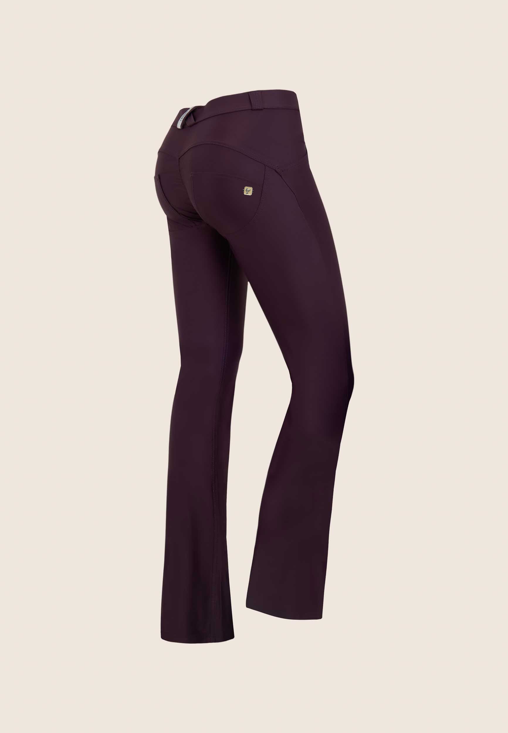 freddy-pantaloni-push-up-wr-up-skinny-mini-flare-in-jersey-tecnico image 2