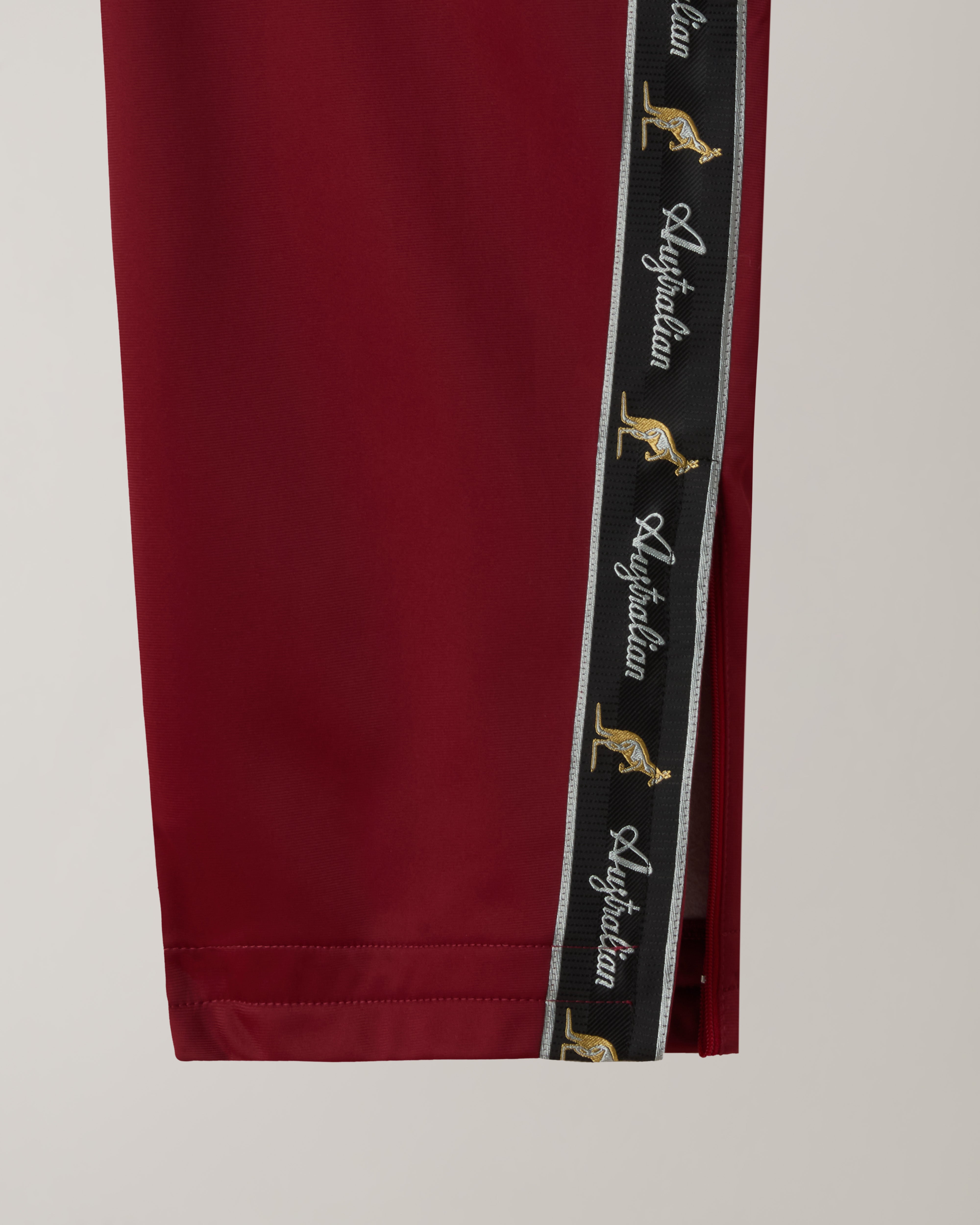 australian-acetate-track-pants-pantalone-acetato-bordeaux image 6