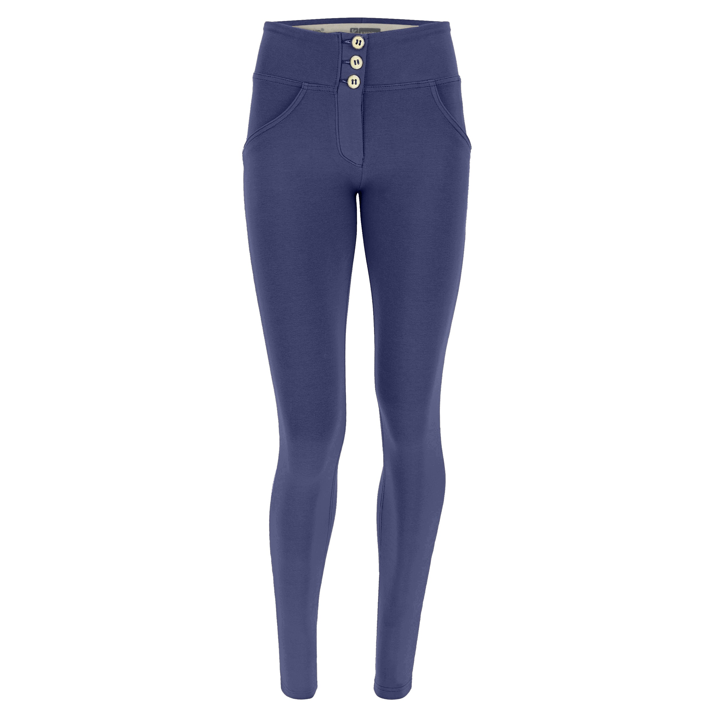 freddy-pantaloni-push-up-wr-up-skinny-cotone-organico-vita-media-3-bottoni image 2