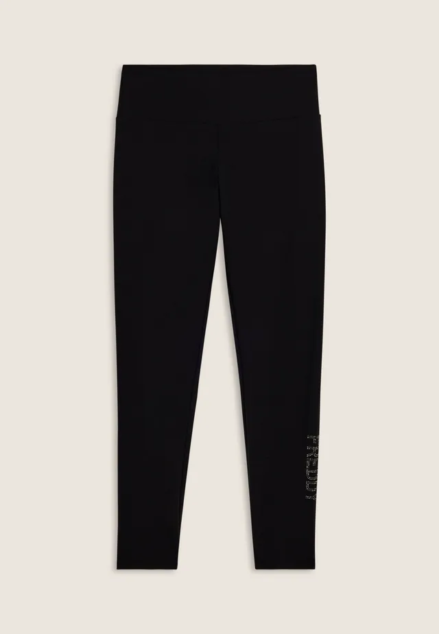 freddy-leggings-7-8-vita-alta-felpa-con-logo-in-borchie image 1