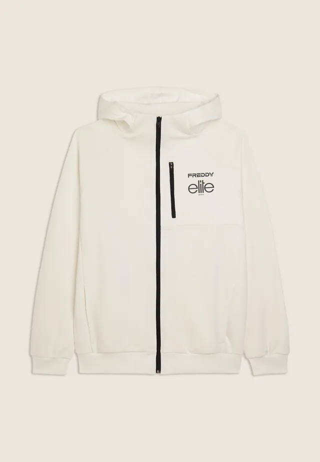 freddy-x-elite-felpa-uomo-full-zip-con-cappuccio-in-cotone image 1