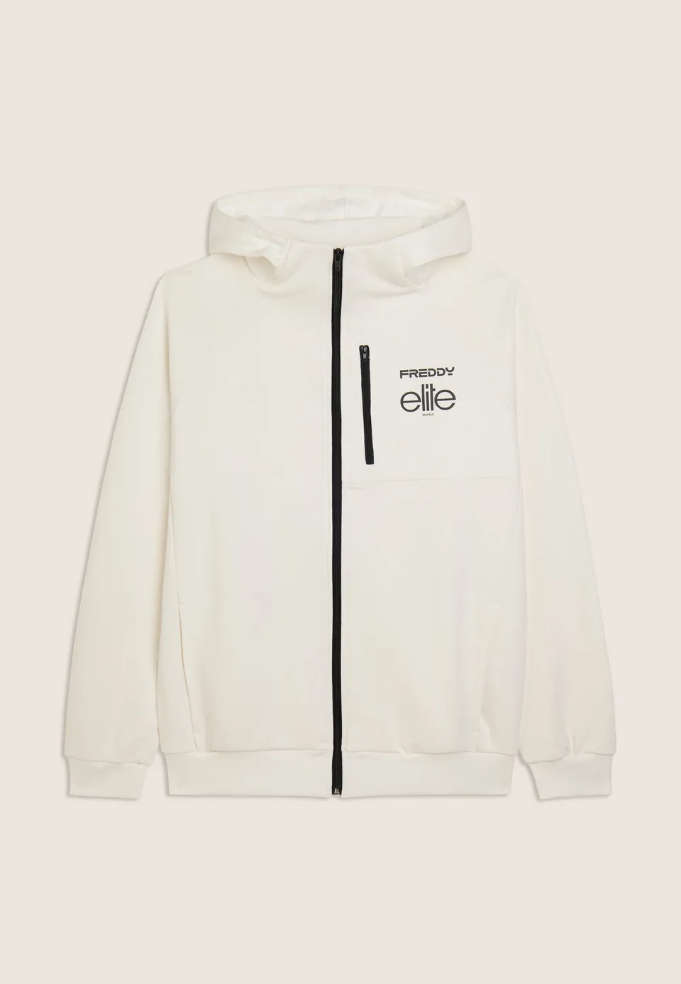 freddy-x-elite-felpa-uomo-full-zip-con-cappuccio-in-cotone image 1
