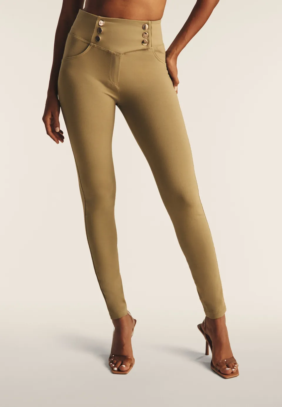freddy-pantaloni-wr-up-superskinny-jersey-vita-alta-bottoni-decorativi image 1