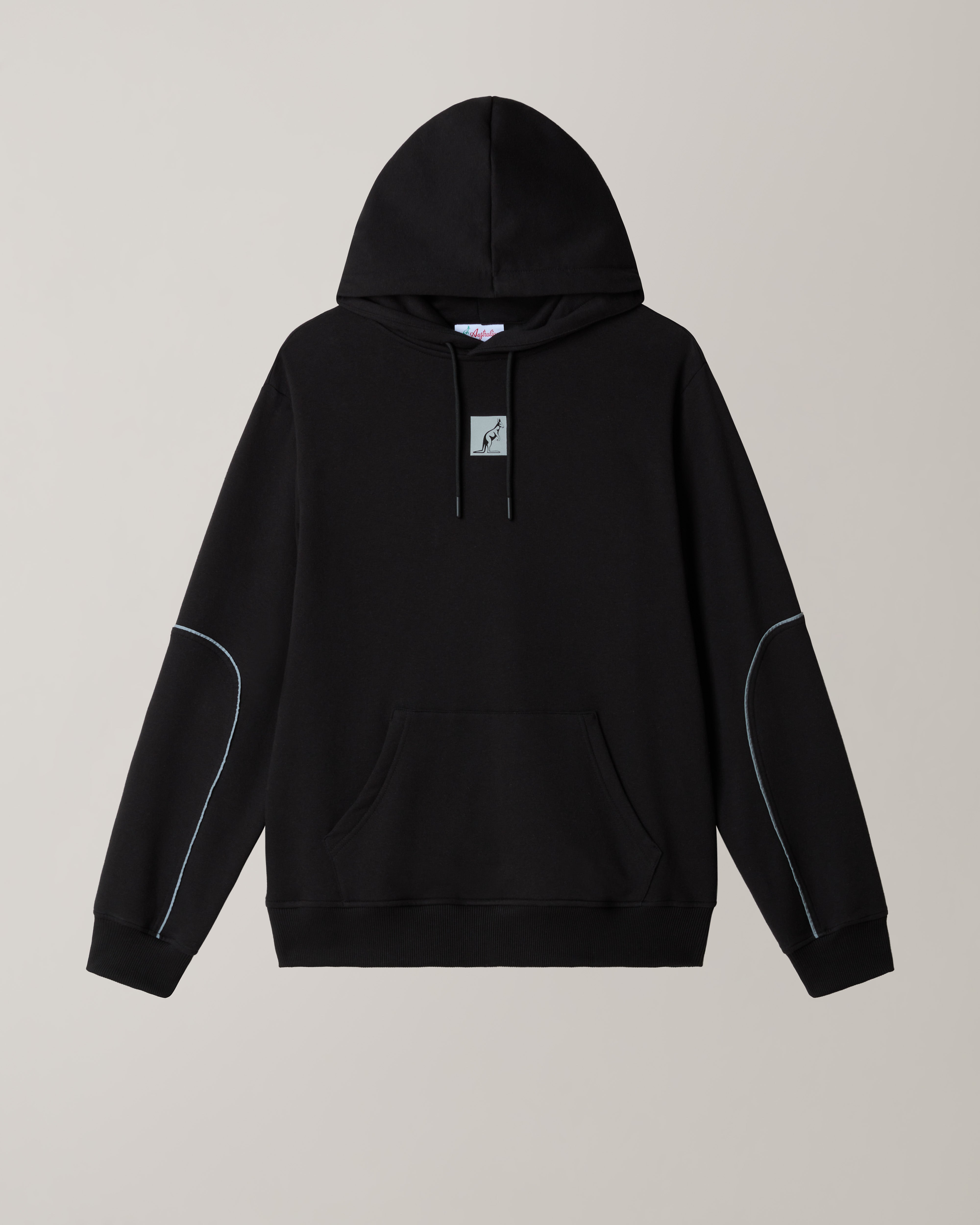 australian-nocturna-hoodie-felpa-invernale-nera-con-cappuccio image 6