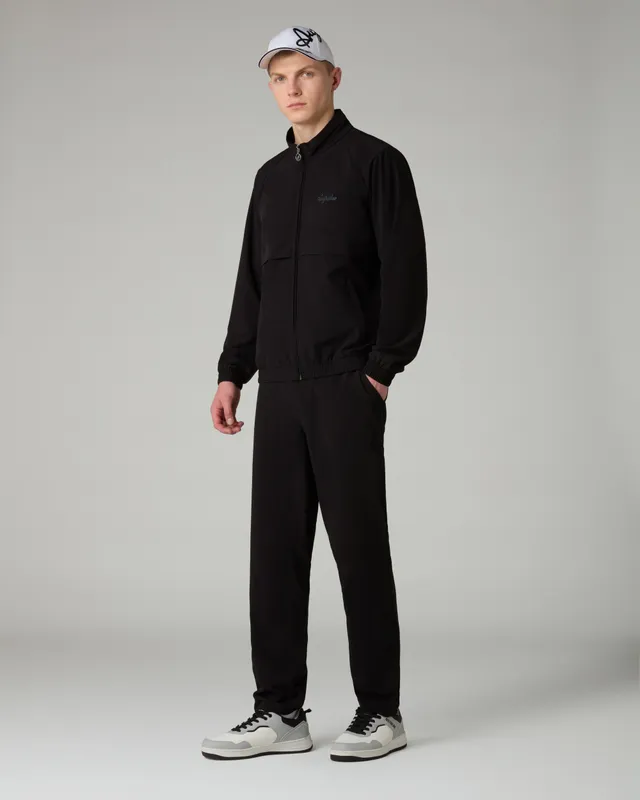 australian-doric-move-tracksuit-tuta-nera-bi-elastica-slam-sfoderata image 1