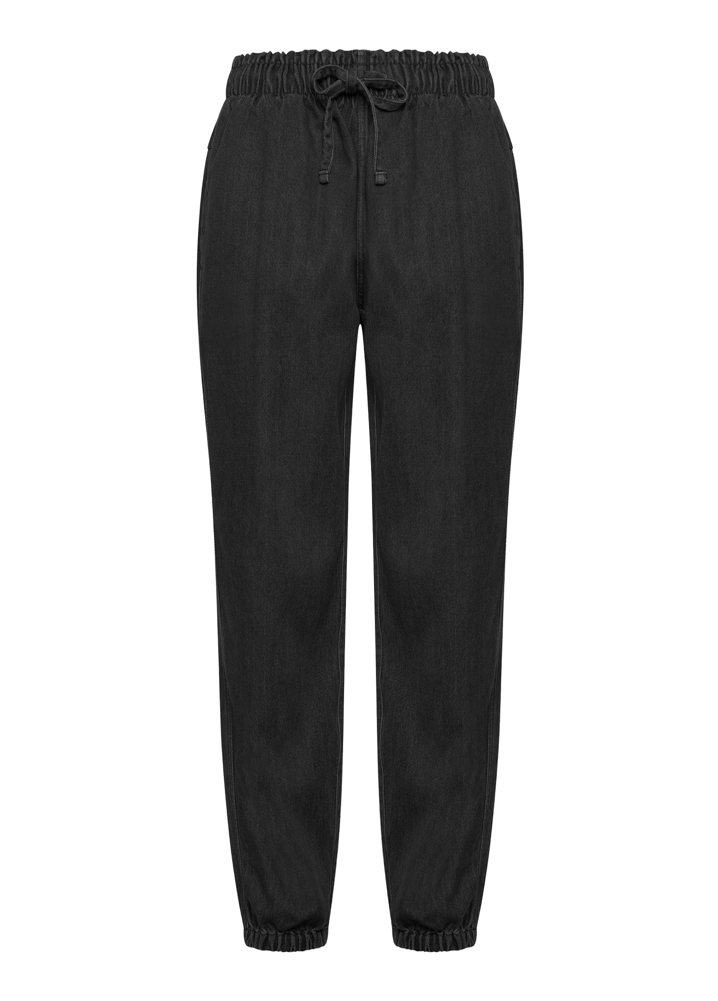 deha-pantalone-jogger-in-denim-lyocell-nero image 5