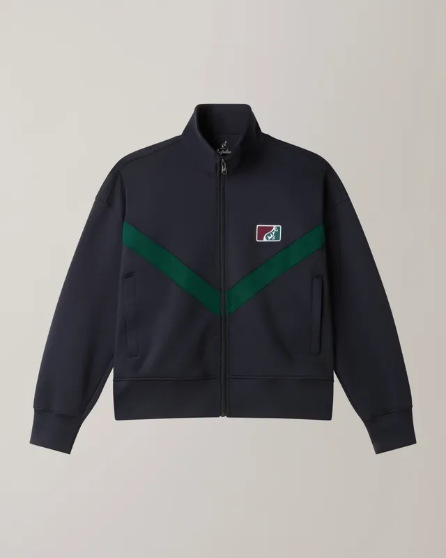 australian-classic-track-jacket-giacca-shot-blu-navy-con-patch image 1