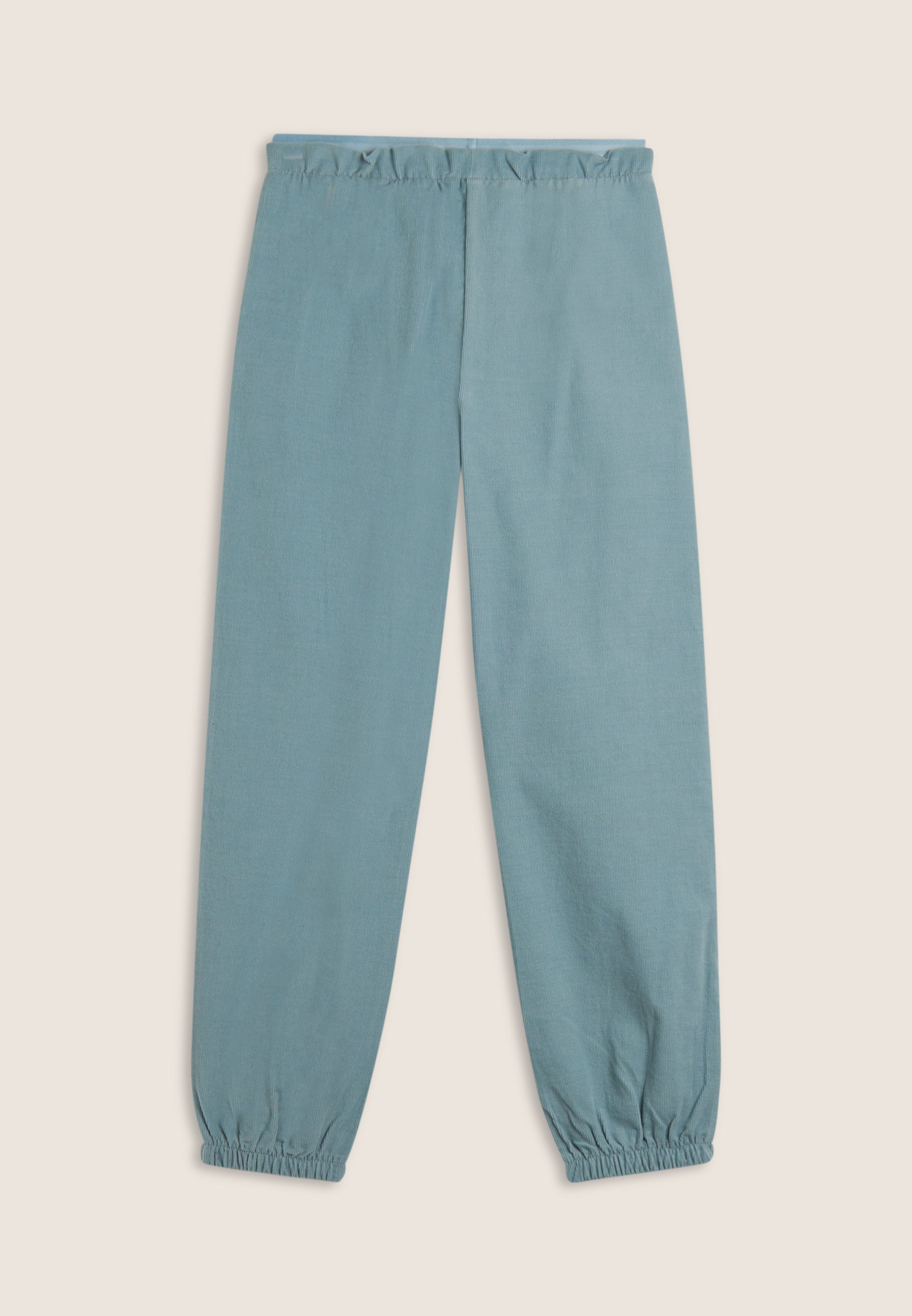 freddy-pantaloni-bambina-in-velluto-a-coste-con-elastico-in-vita image 2