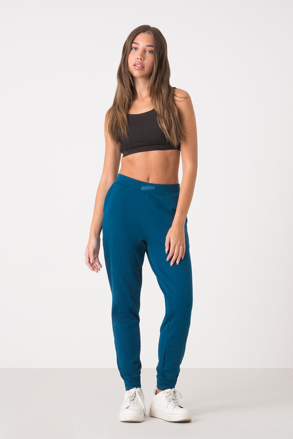 dimensione-danza-pantalone-jersey-stretch-con-tasche-e-polsino image 8