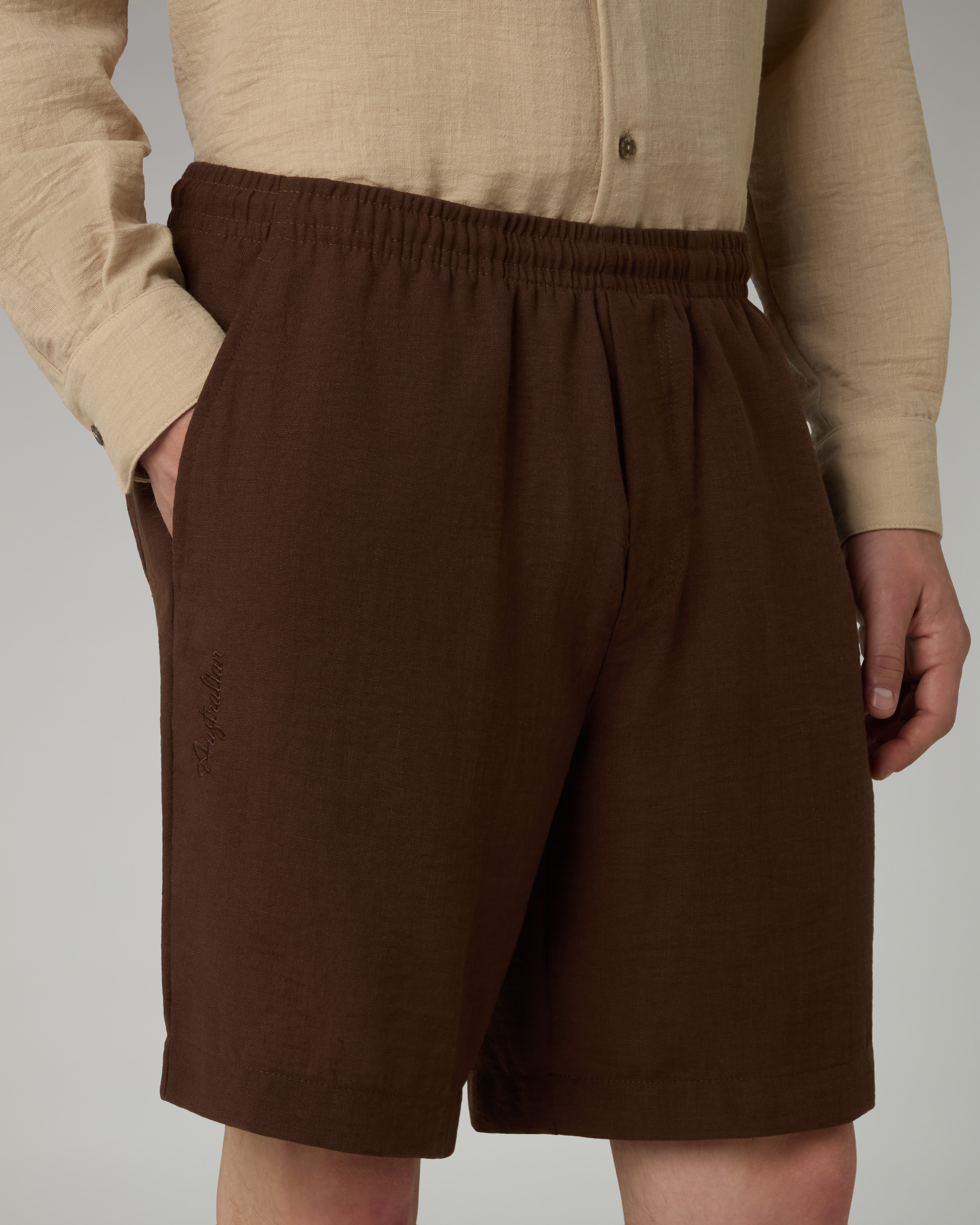 australian-doric-light-short-short-canvas-cacao image 4