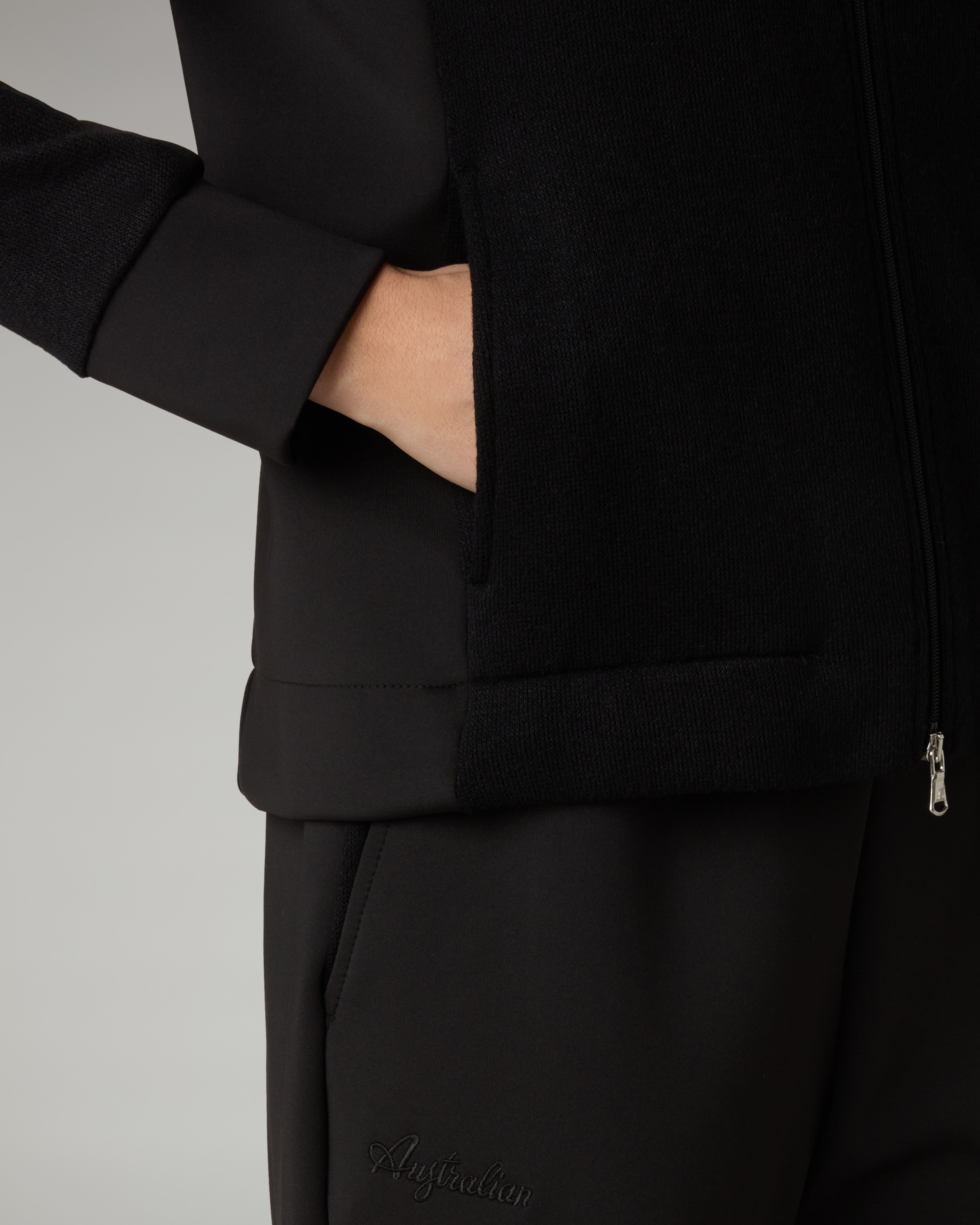 australian-scuba-tracksuit-nero-tuta-donna-minou-scuba image 5