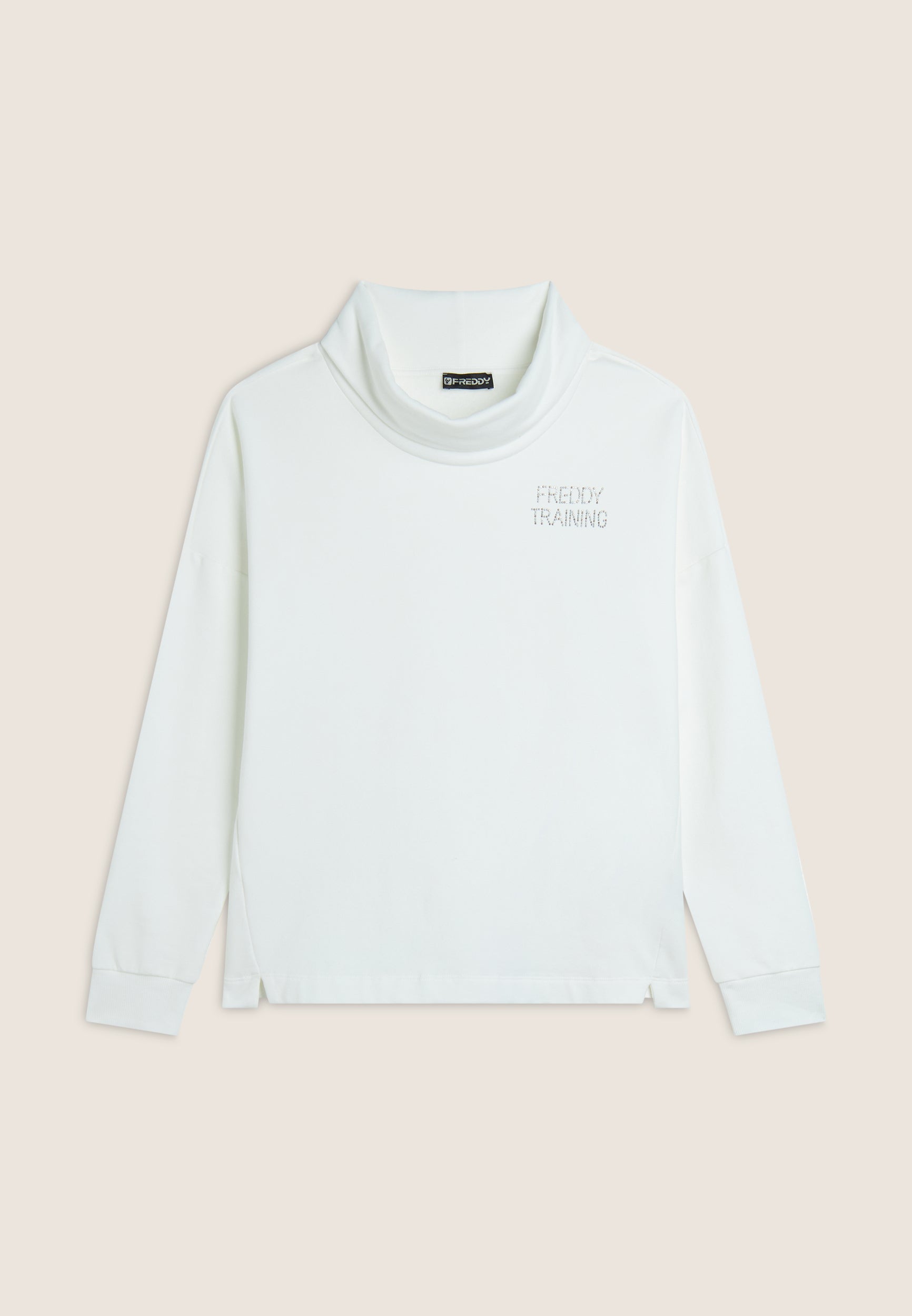 freddy-wr-up-felpa-donna-comfort-fit-collo-a-tubo image 5