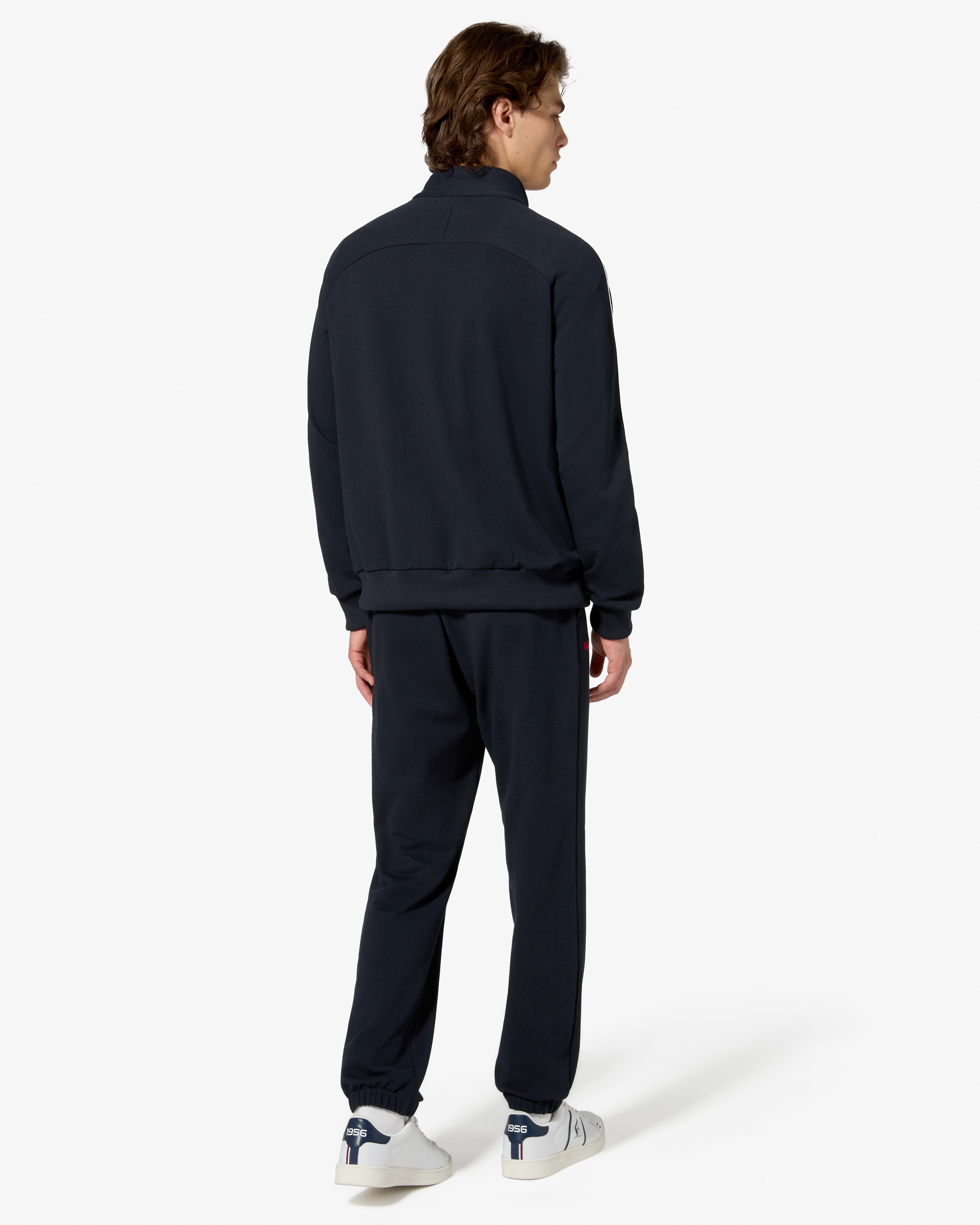 australian-wayne-tracksuit-swutu0111-tuta-piquet-blu-navy-made-in-italy image 2