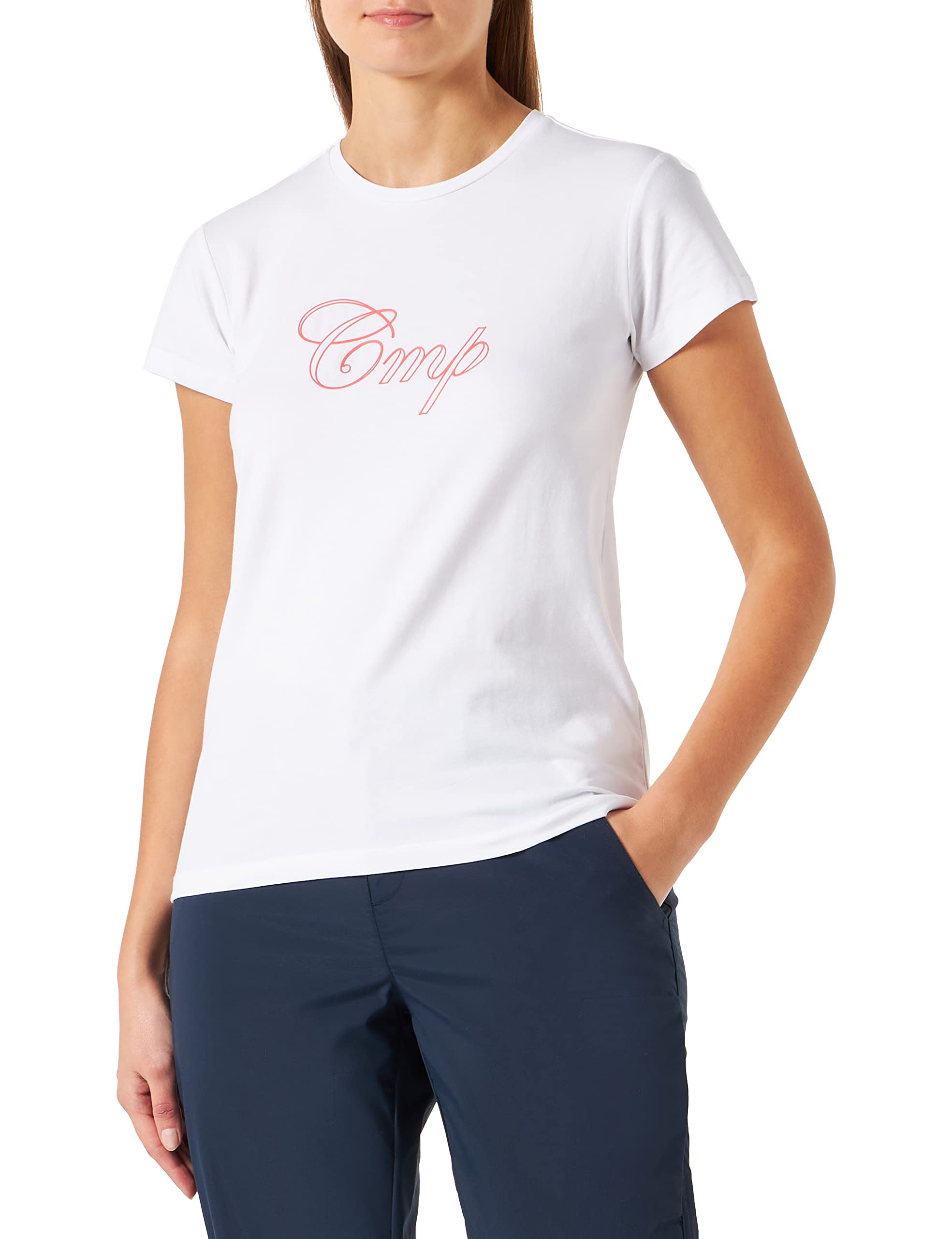 cmp-stretch-jersey-t-shirt-donna-maglietta-maniche-corte-cotone image 7