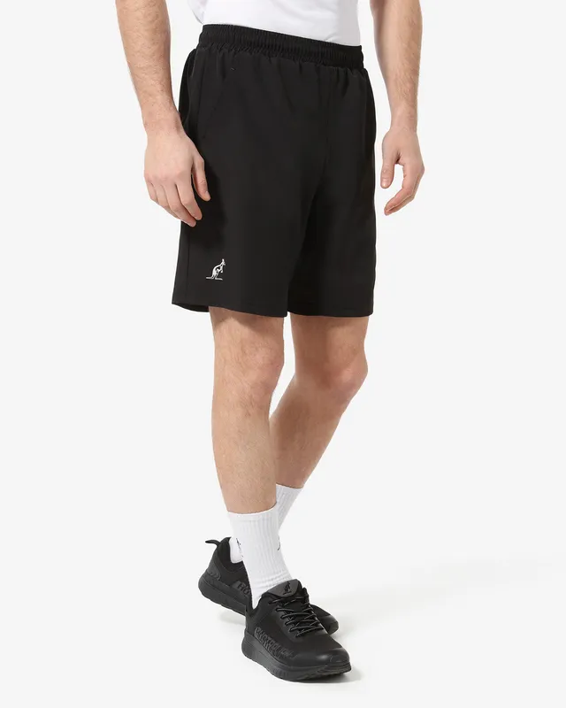 australian-match-short-tennis-pantaloncino-nero-bi-elastico image 1
