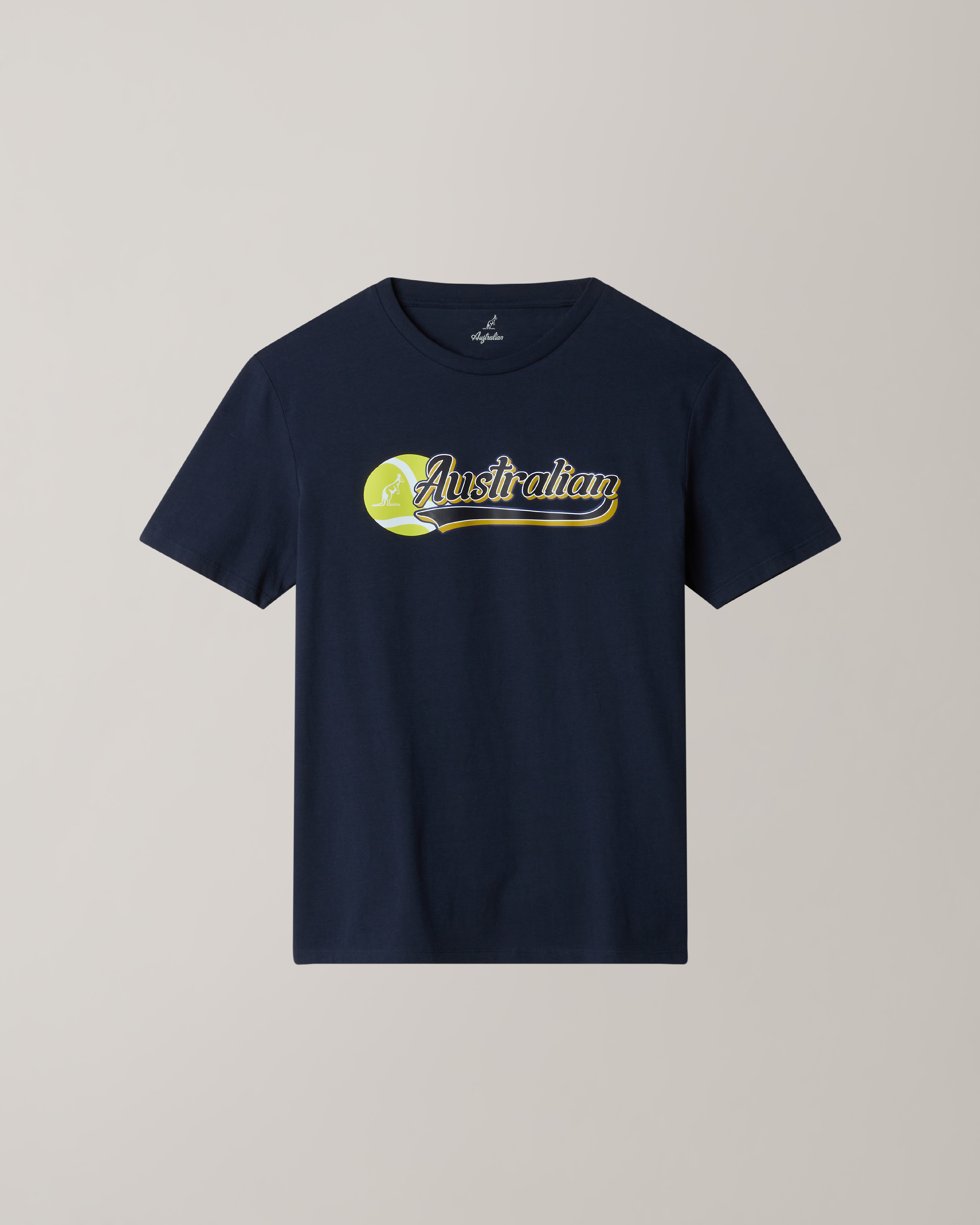 australian-t-shirt-in-cotone-blu-navy image 5