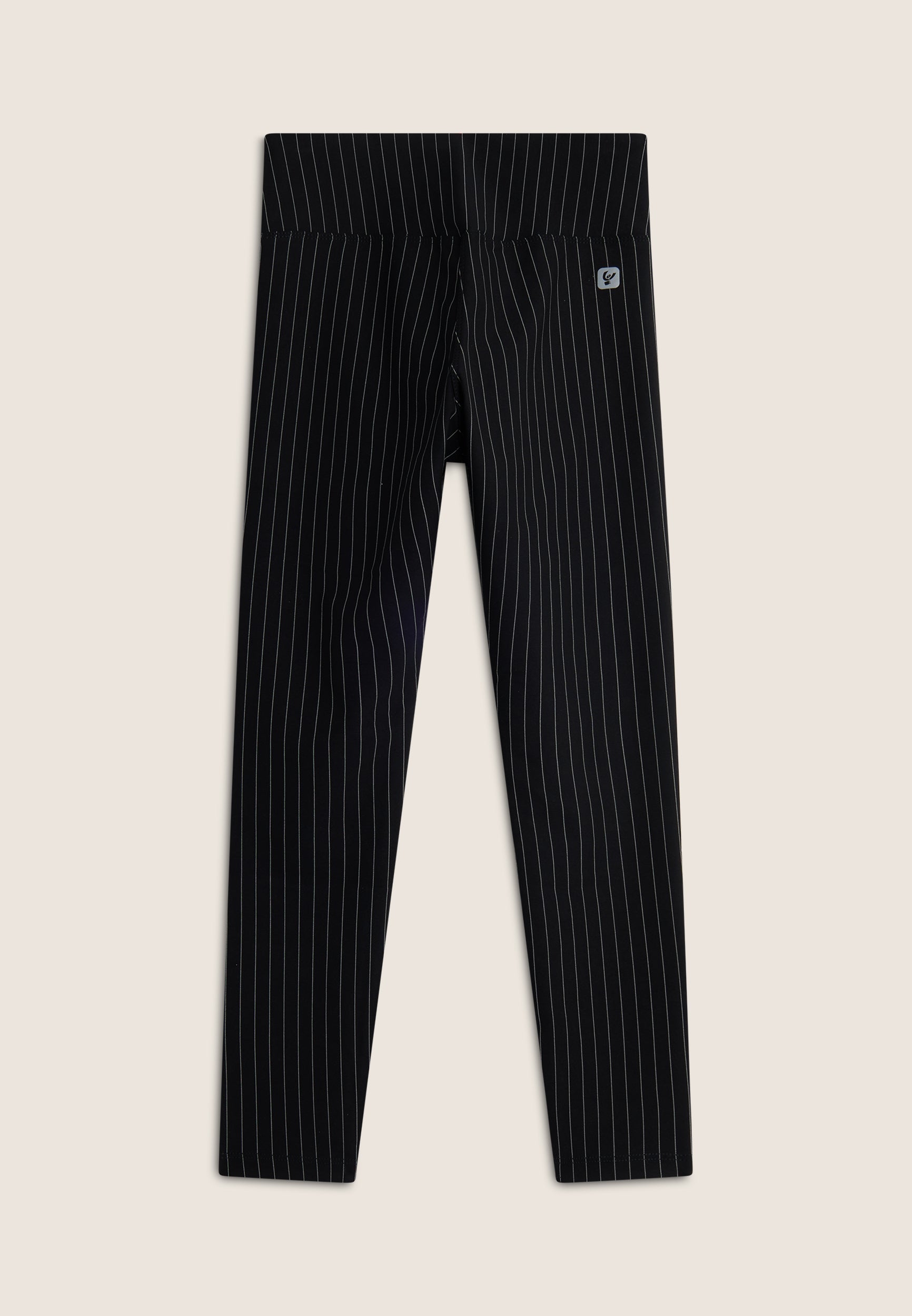 freddy-leggings-sportivi-7-8-vita-alta-in-tessuto-gessato-elasticizzato image 5