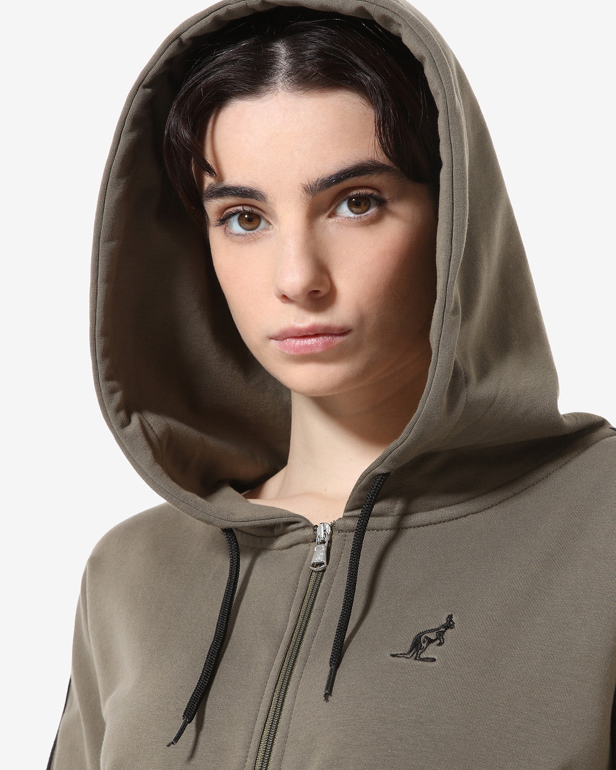 australian-tape-logo-full-zip-giacca-in-felpa-con-cappuccio-verde-aneto image 4