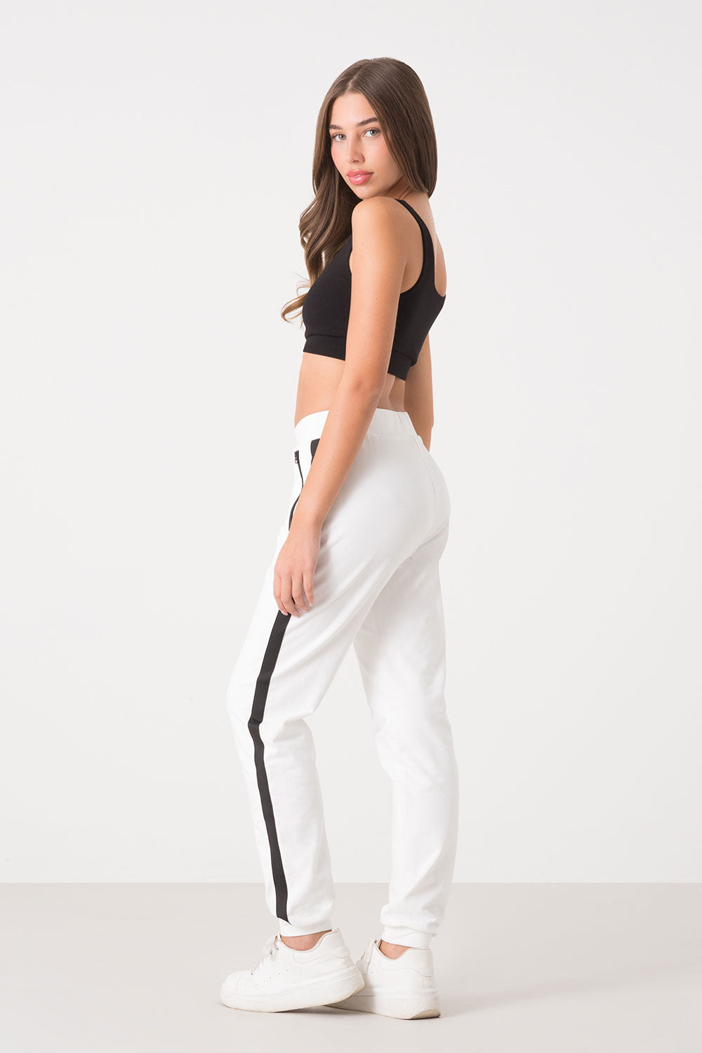 dimensione-danza-pantalone-felpa-stretch-con-bande-laterali image 7