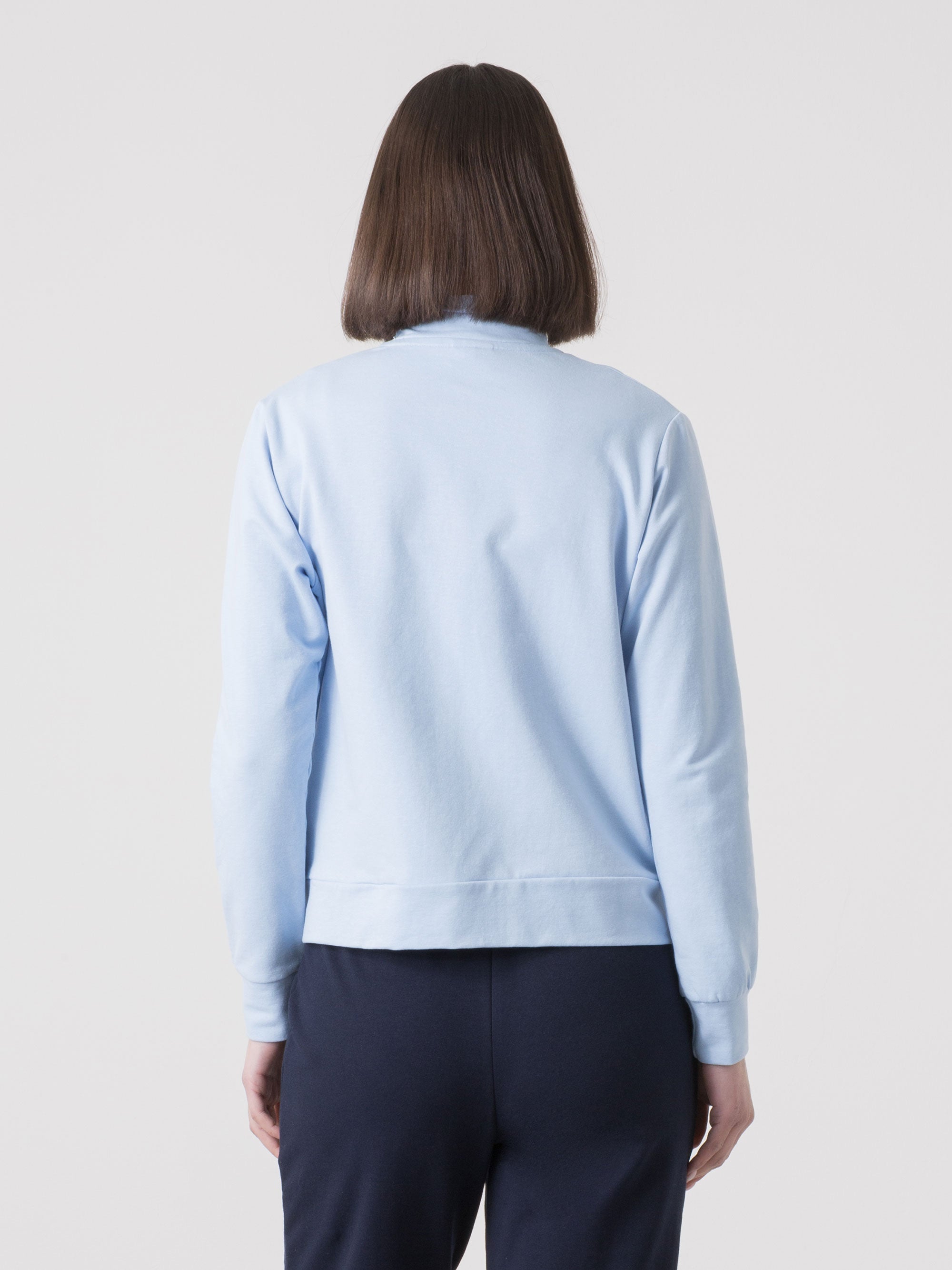dimensione-danza-felpa-full-zip-con-collo-alto-regolabile-felpa-donna image 3