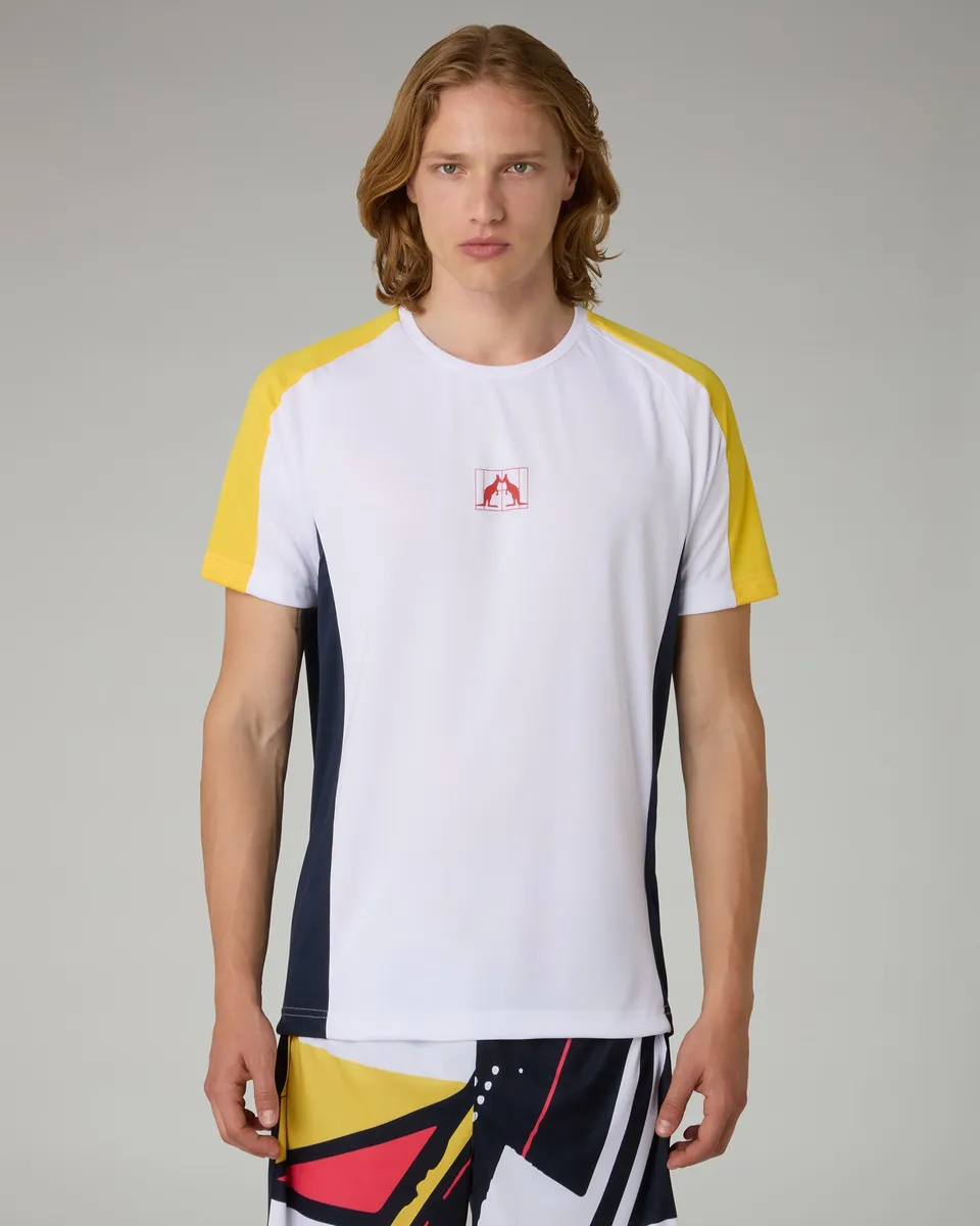 australian-rebels-t-shirt-tecnica-ace-bianca-padel image 1
