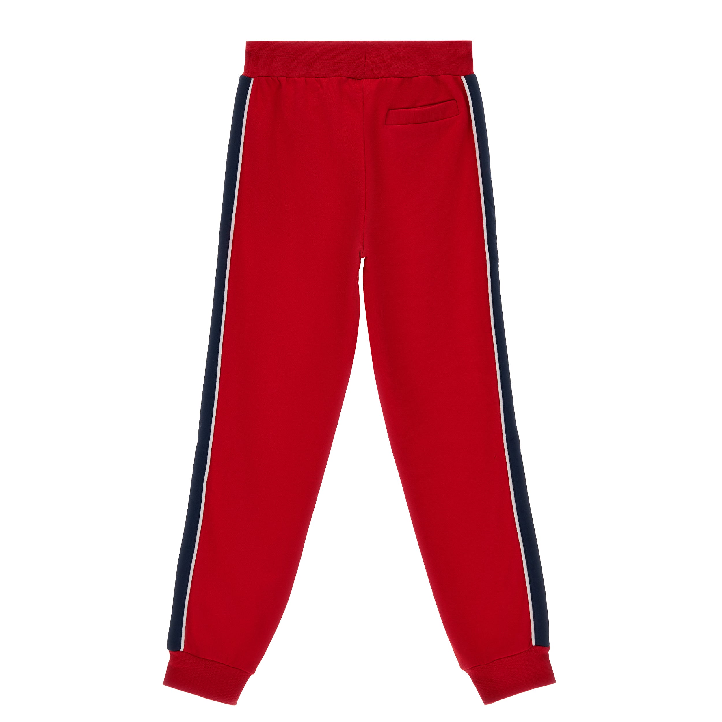freddy-pantaloni-sportivi-in-felpa-100-cotone-con-bande-laterali-e-piping image 4