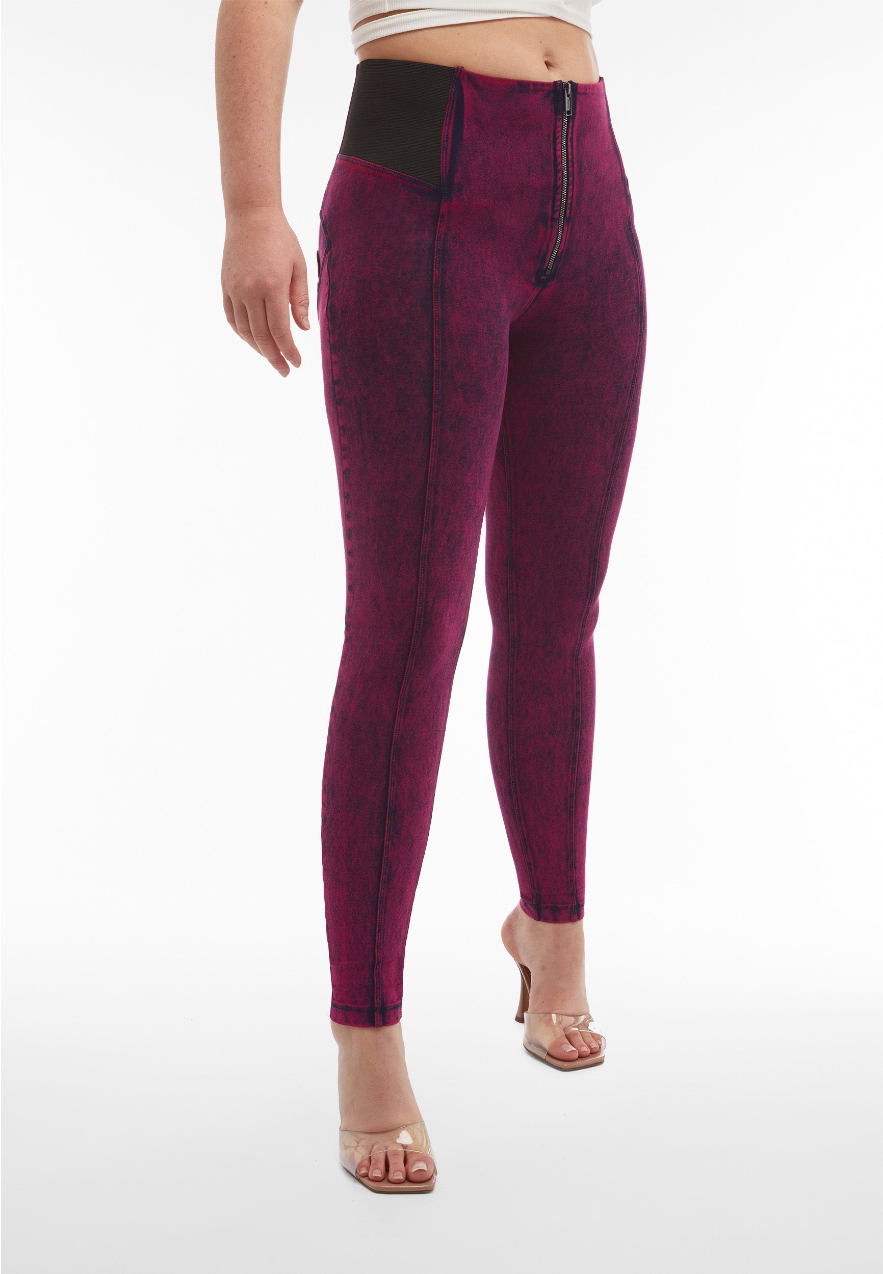 freddy-jeggings-push-up-wr-up-vita-alta-effetto-marble-superskinny image 1