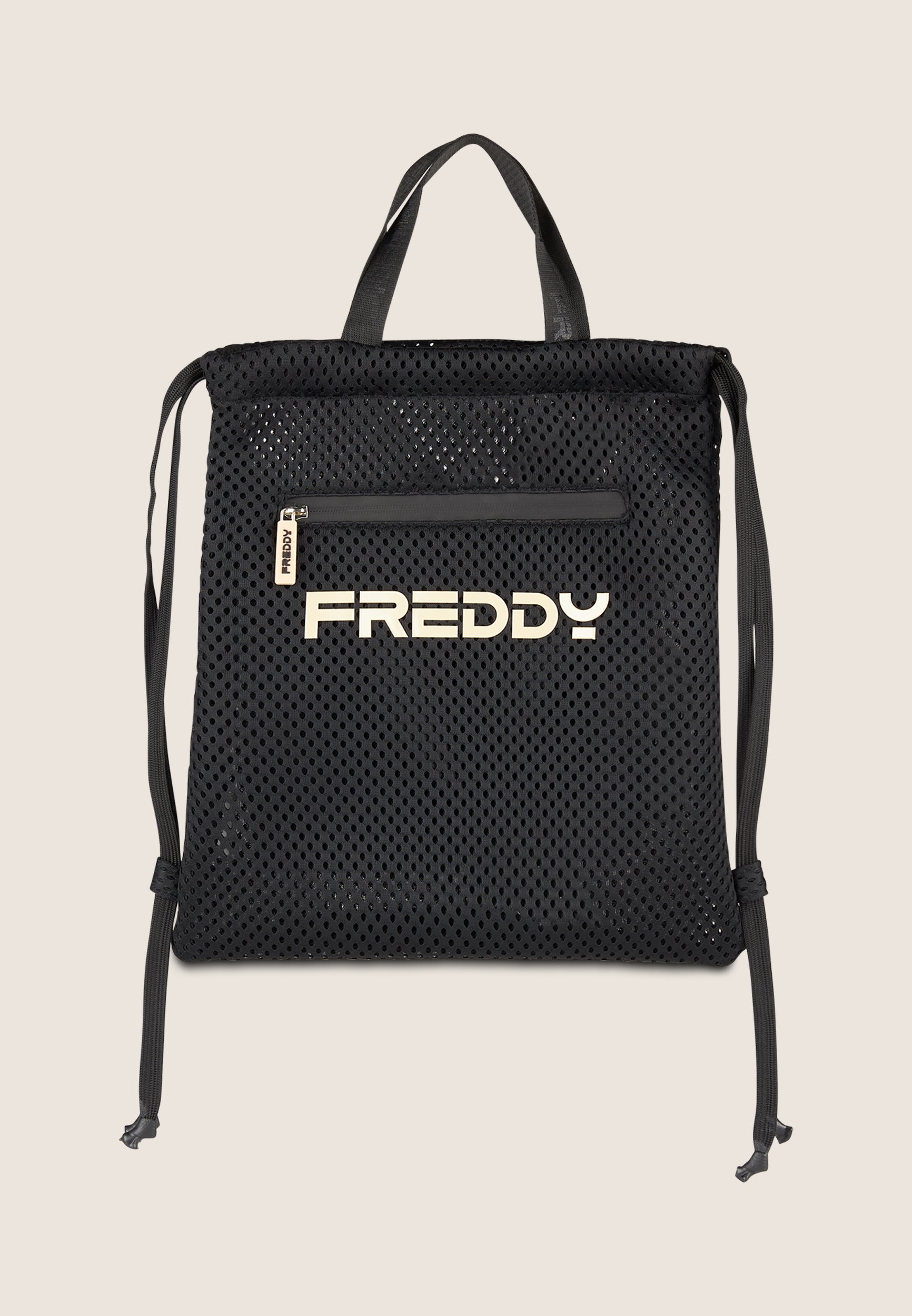 freddy-sacca-zaino-pieghevole-in-poliestere-riciclato-nero-traspirante image 1