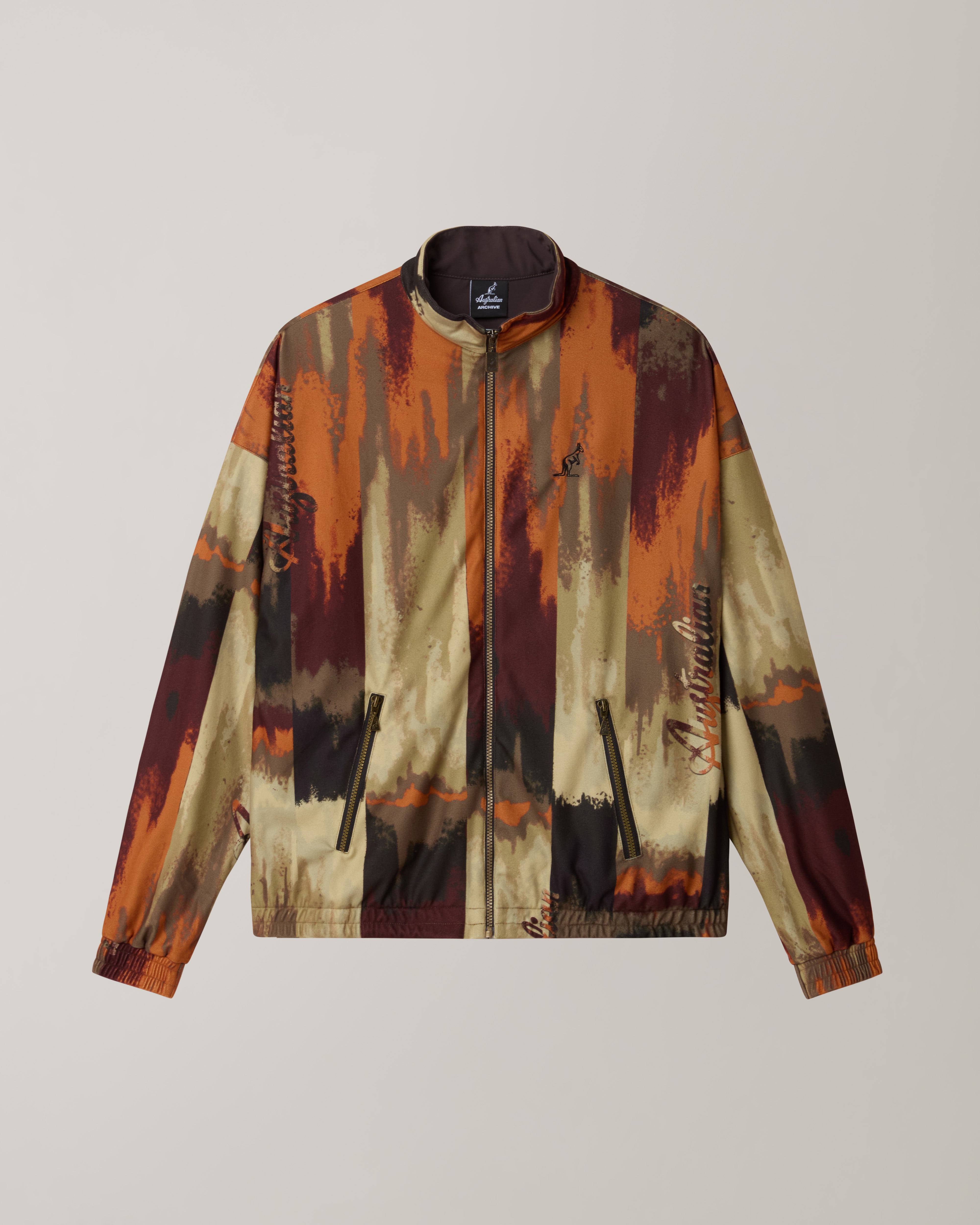 australian-bujad-giacca-track-arancio-all-over image 6
