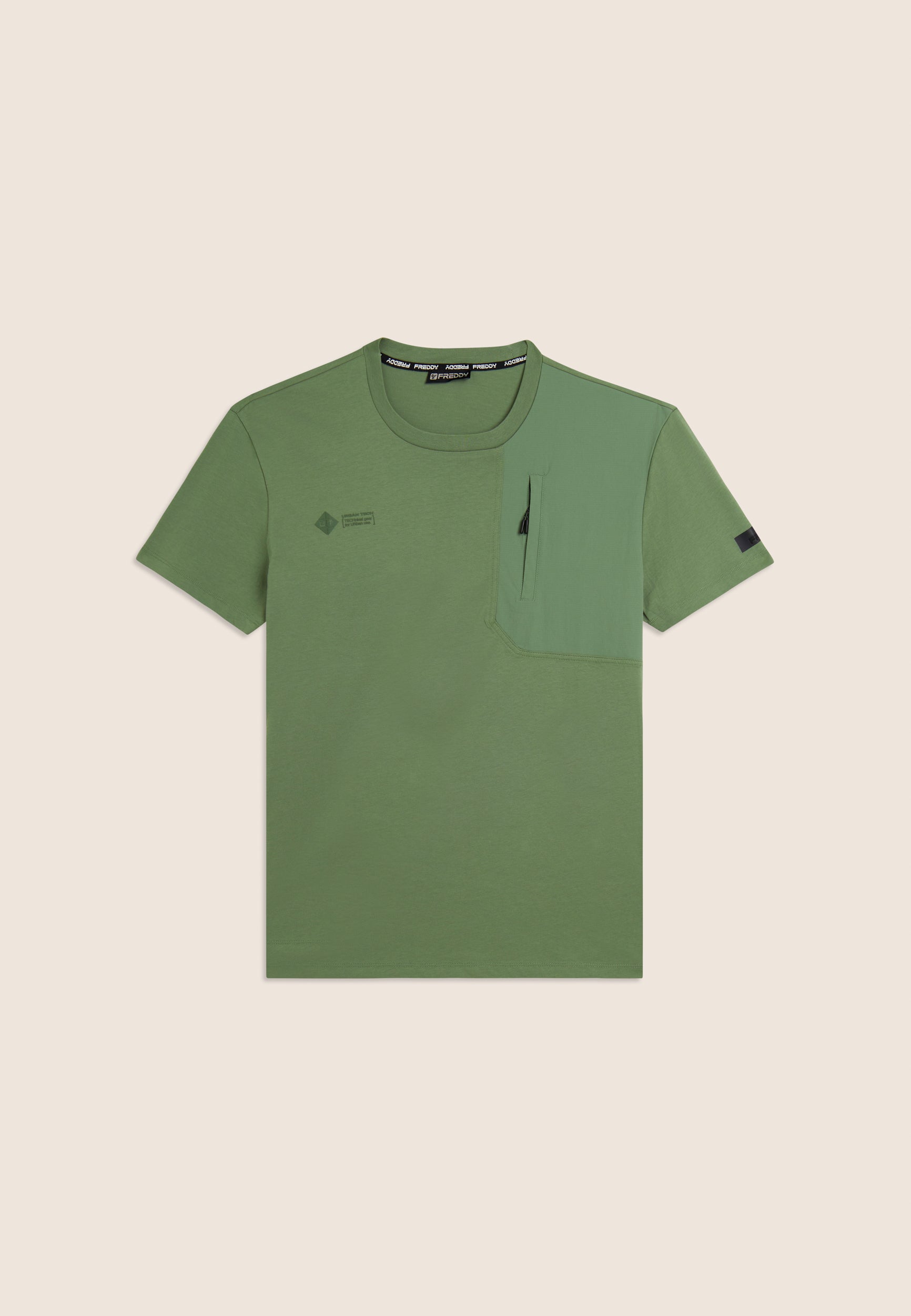 freddy-t-shirt-comfort-in-cotone-jersey-con-taschino-zip-e-inserti-rip-stop image 5