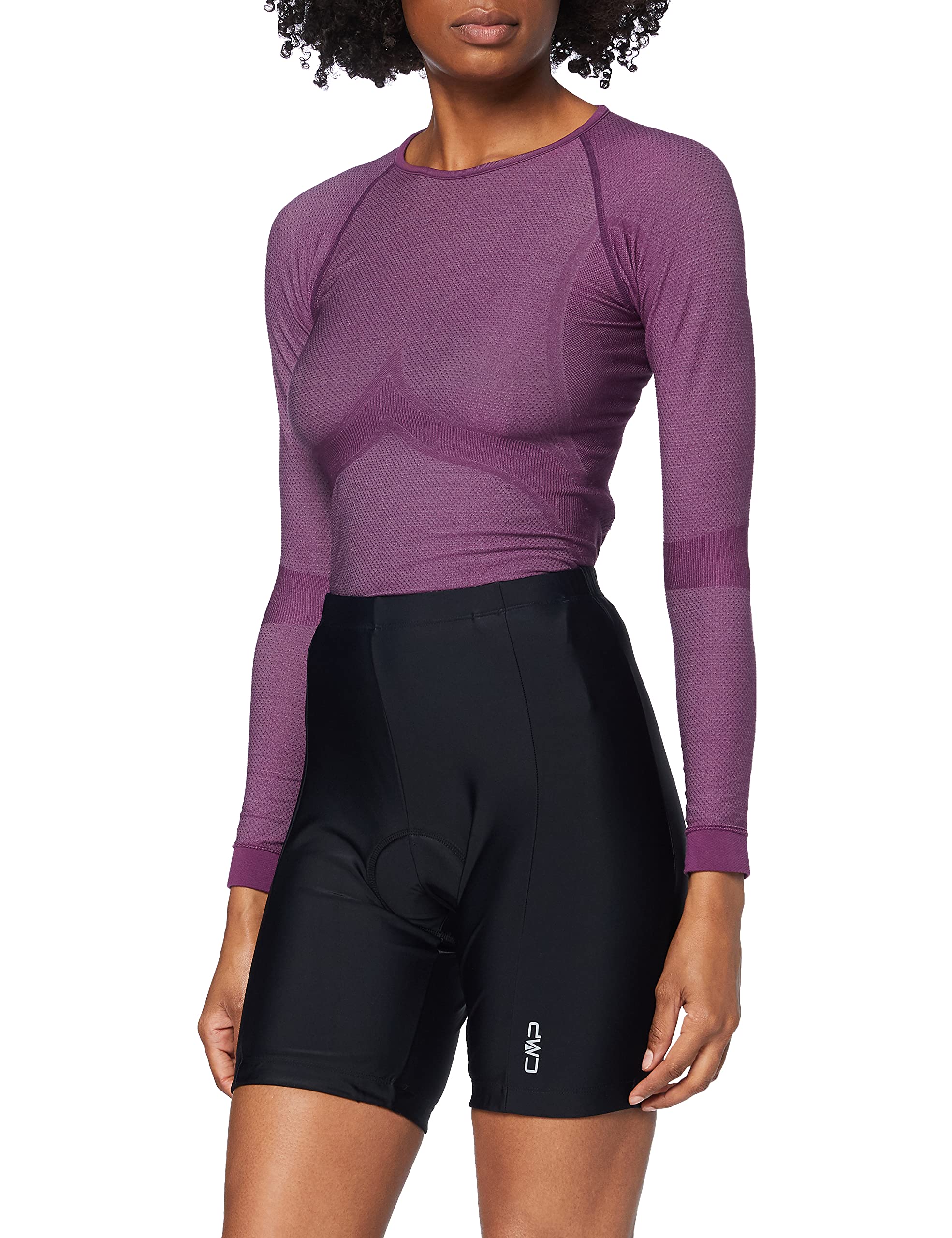 cmp-altak-pantaloncini-elasticizzati-da-bici-donna image 3