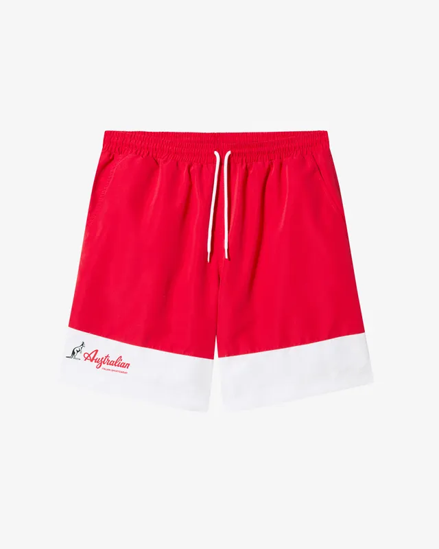 australian-icon-swimshort-boxer-mare-rosso-vivo image 1