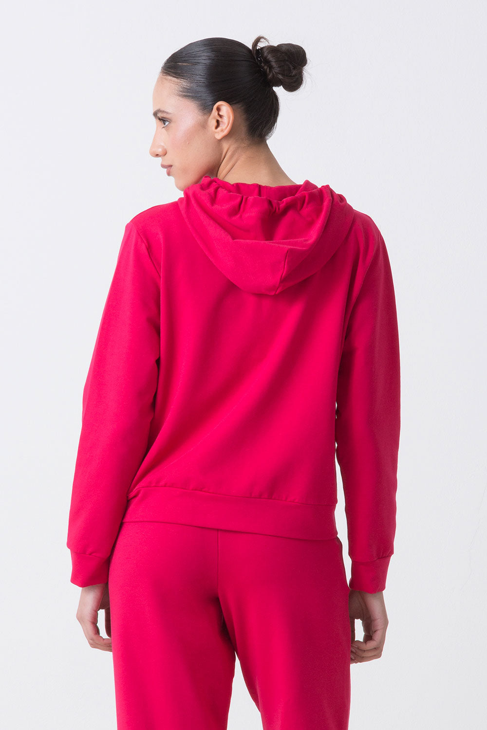 dimensione-danza-city-giacca-donna-full-zip-con-cappuccio-in-felpa-stretch image 8